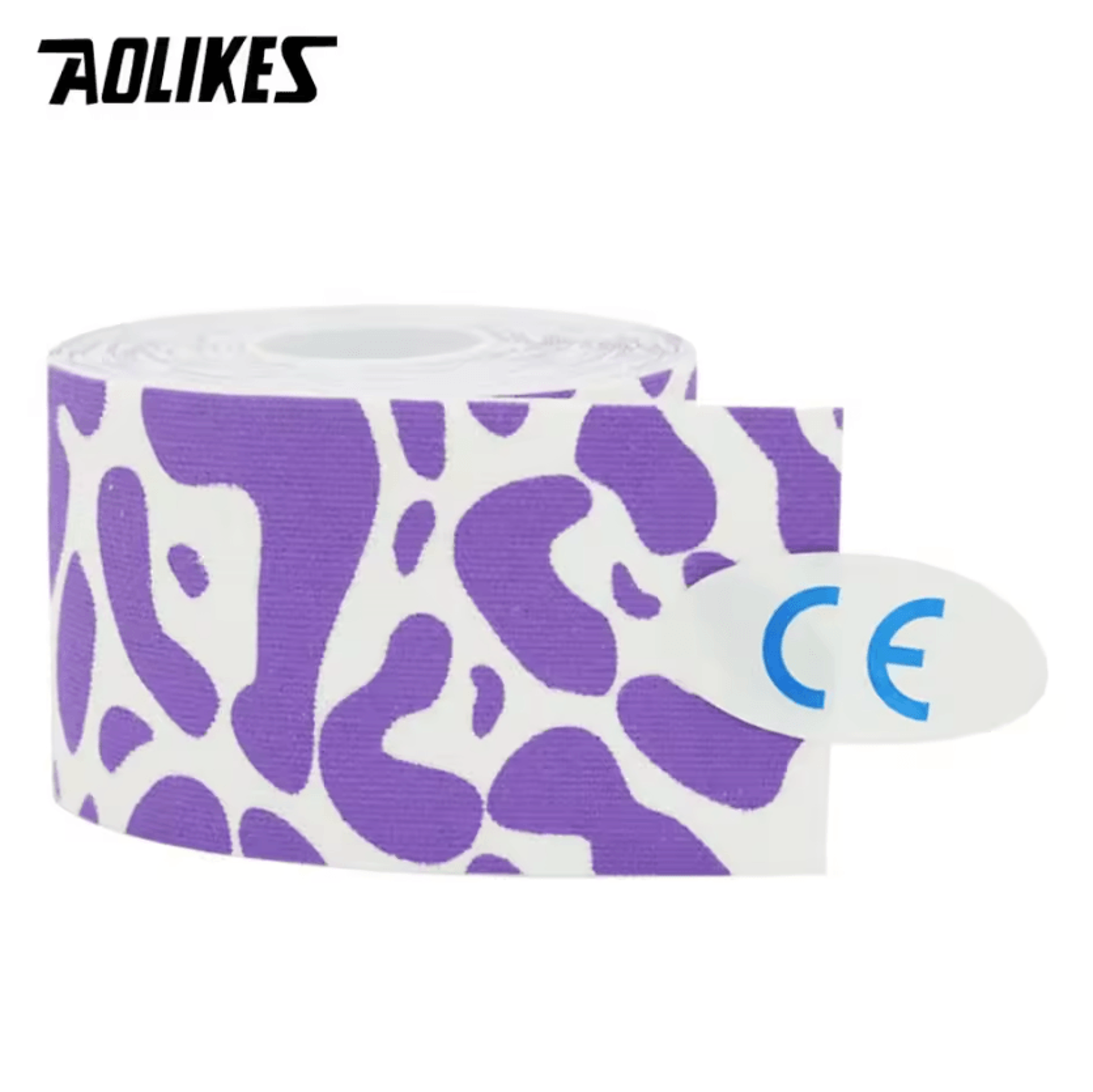 AOLIKES Printed Kinesiology Tape Waterproof Sports Muscle Tape For Muscle  Joint Support 6