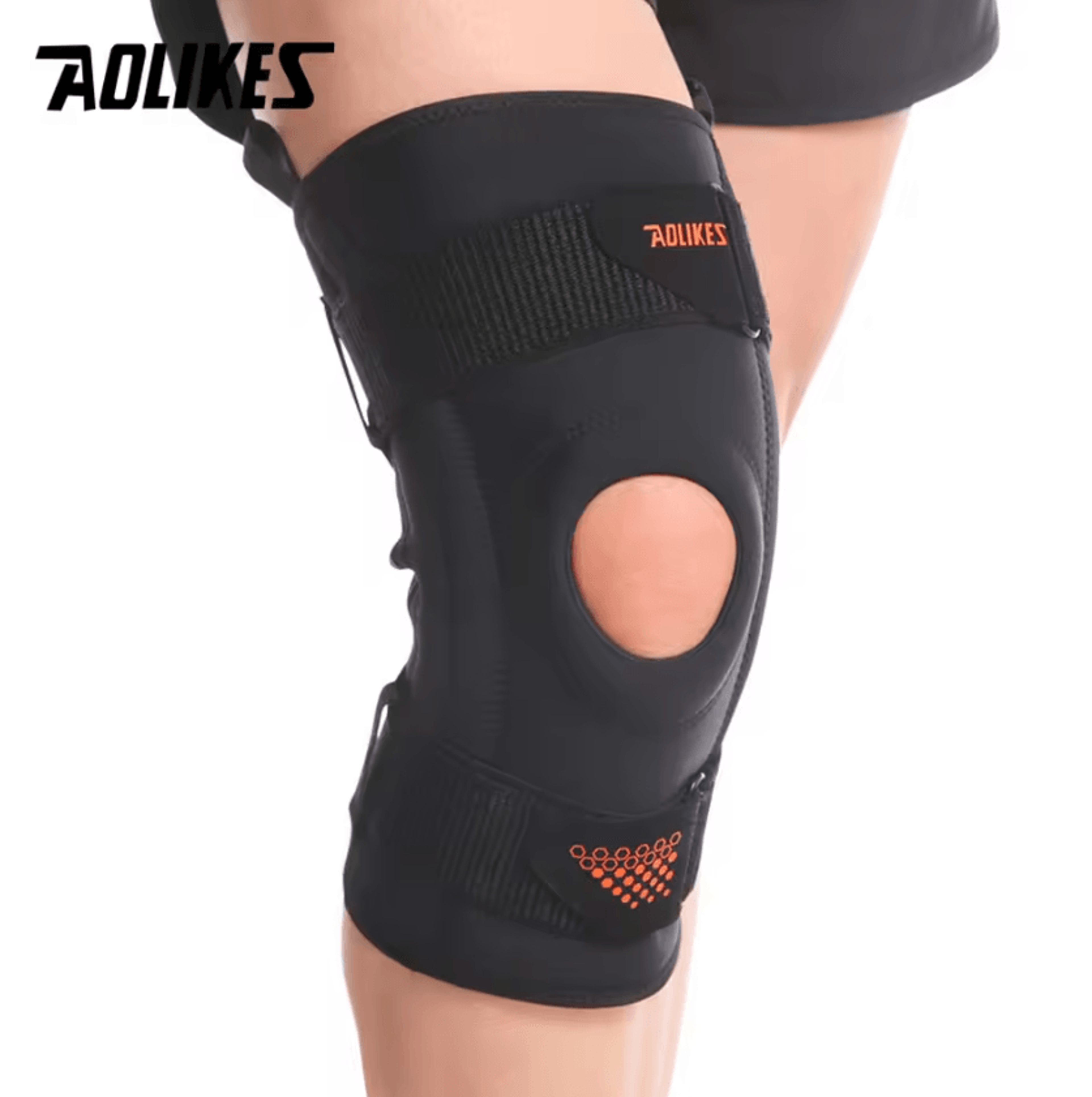 AOLIKES Knee Brace For Stability Adjustable Knee Support Brace For Sports  Everyday Activities 2