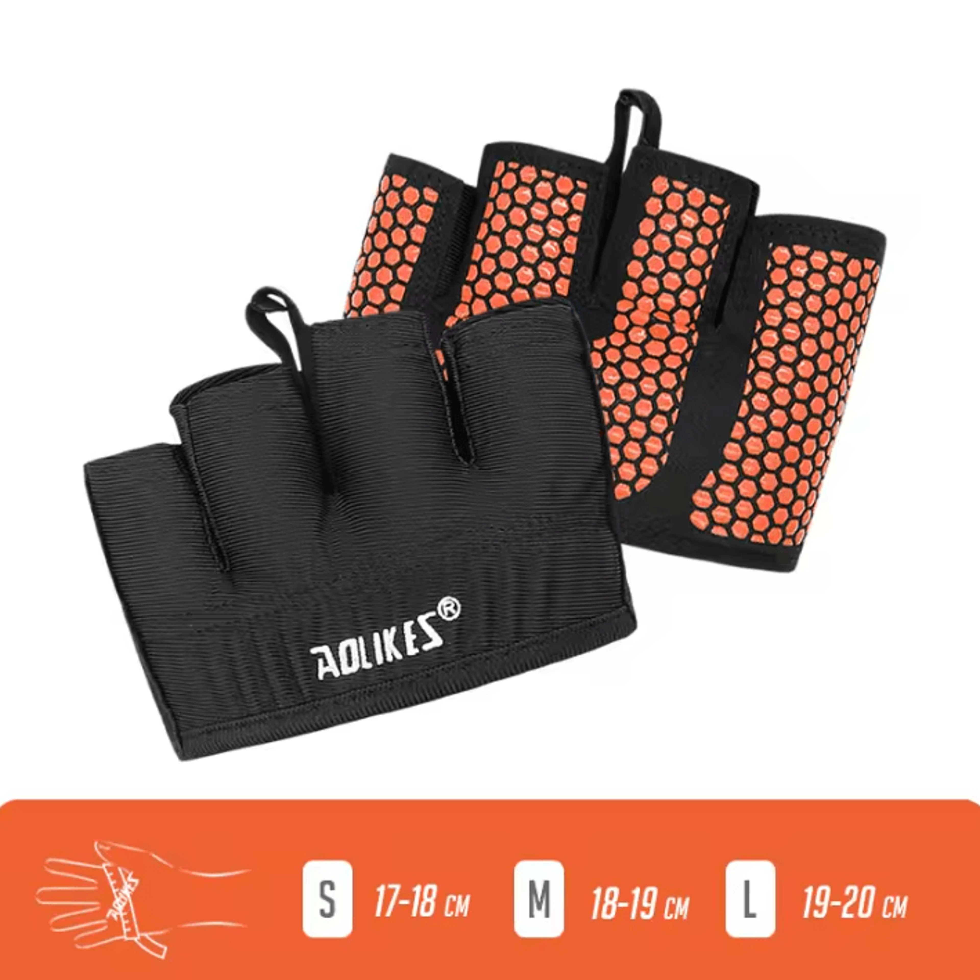 AOLIKES Half Finger Gym Gloves Breathable Weight Lifting Gloves For CrossFit Fitness  Strength Trai 4