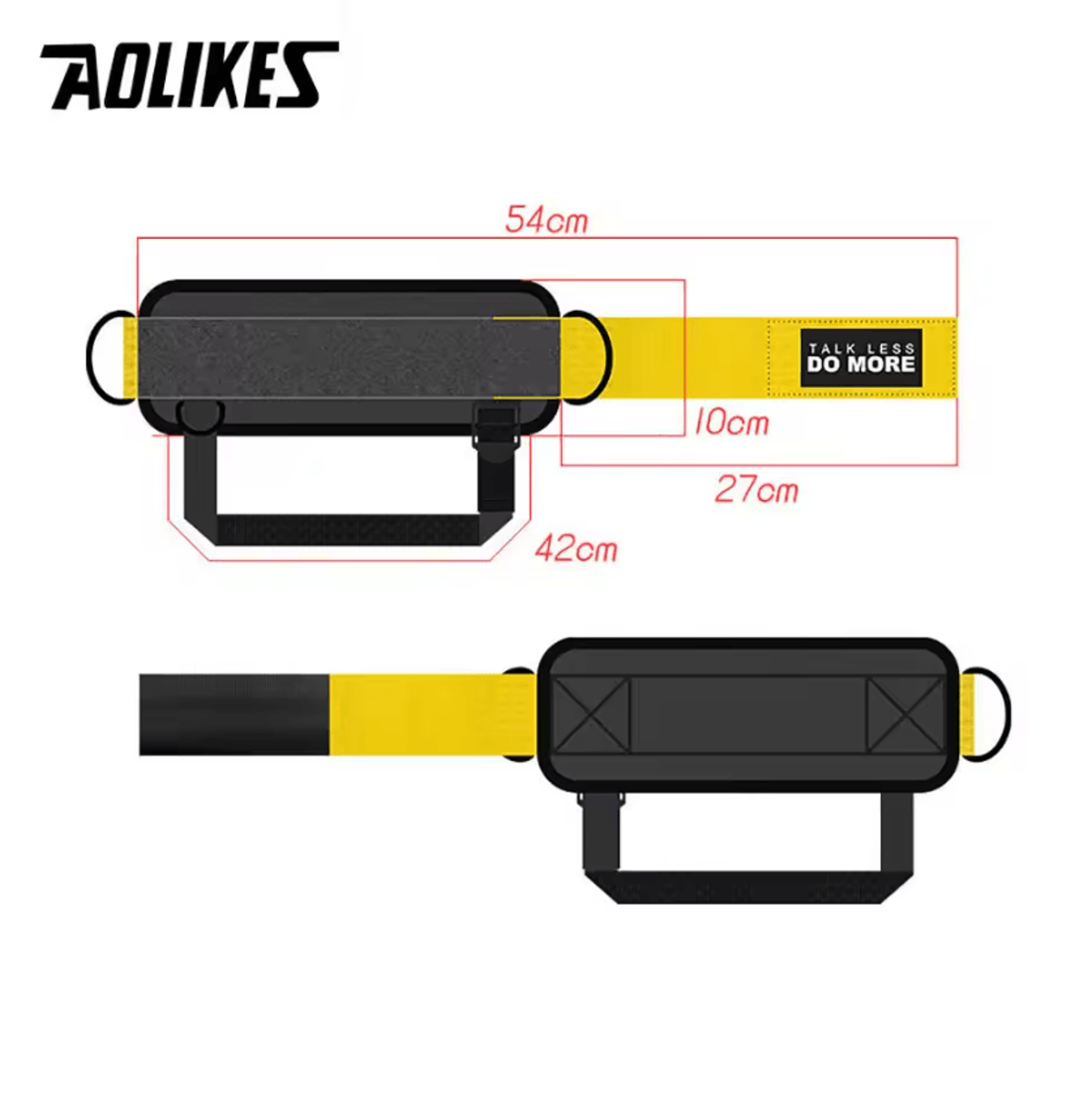 AOLIKES Adjustable Ankle Straps HeavyDuty Cable Machine Ankle Cuffs For Glute Leg  Strength Trainin 1
