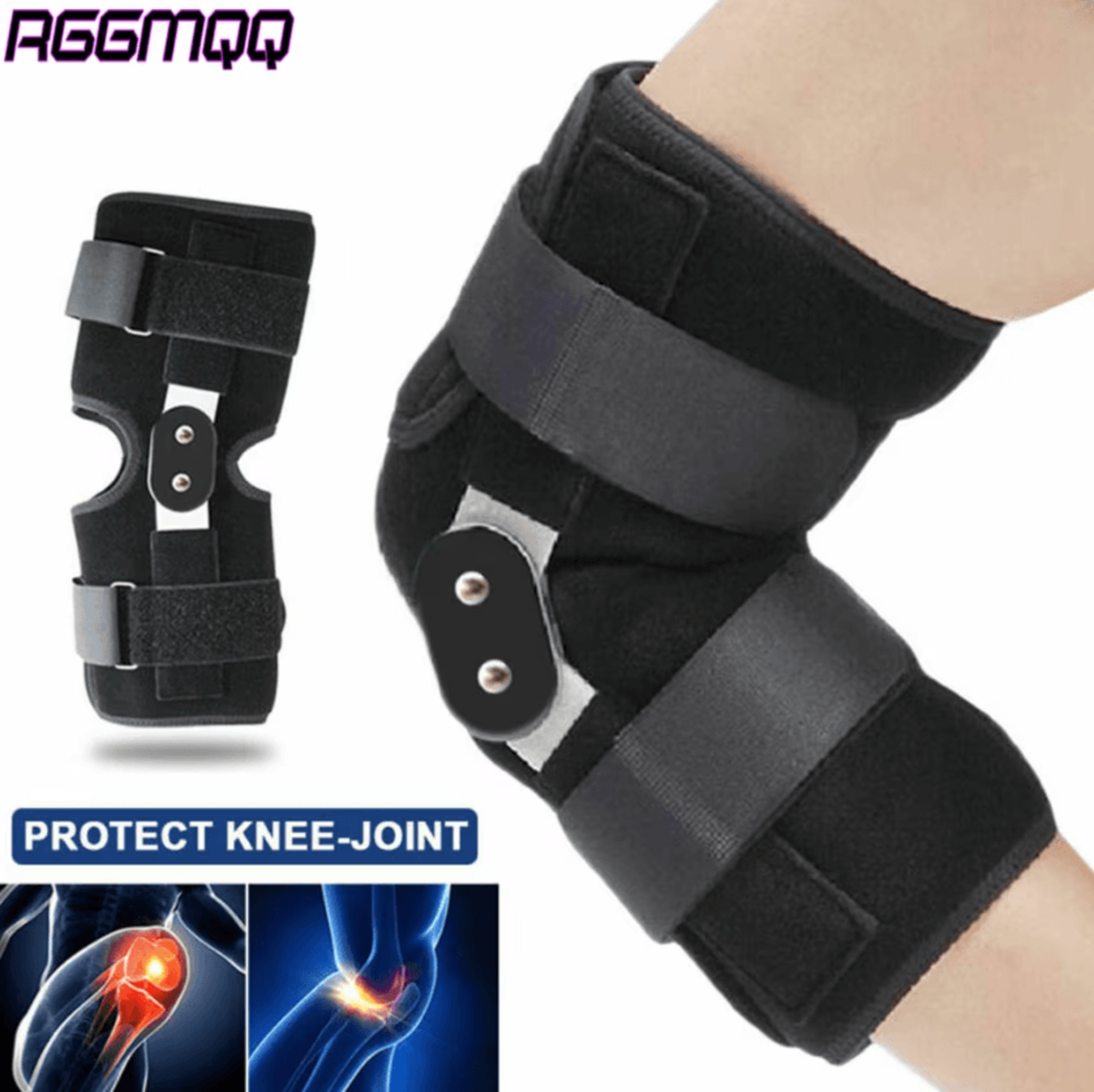 Professional Knee Brace With Aluminum Side Stabilizers For Meniscus And Arthritis Support 1