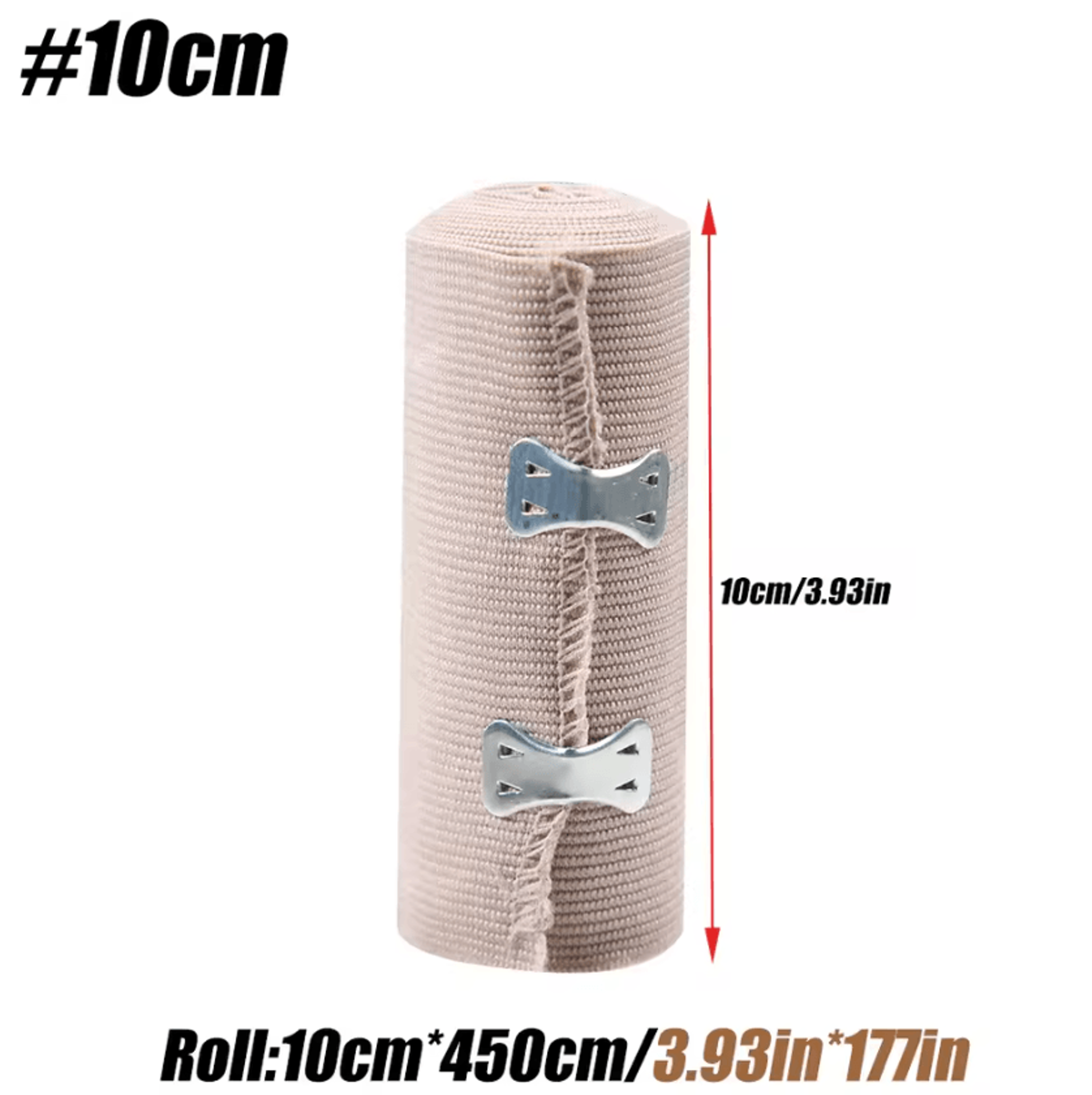 Premium Elastic Bandage Wrap For Wrist Ankle Knee And Foot Compression Support 3