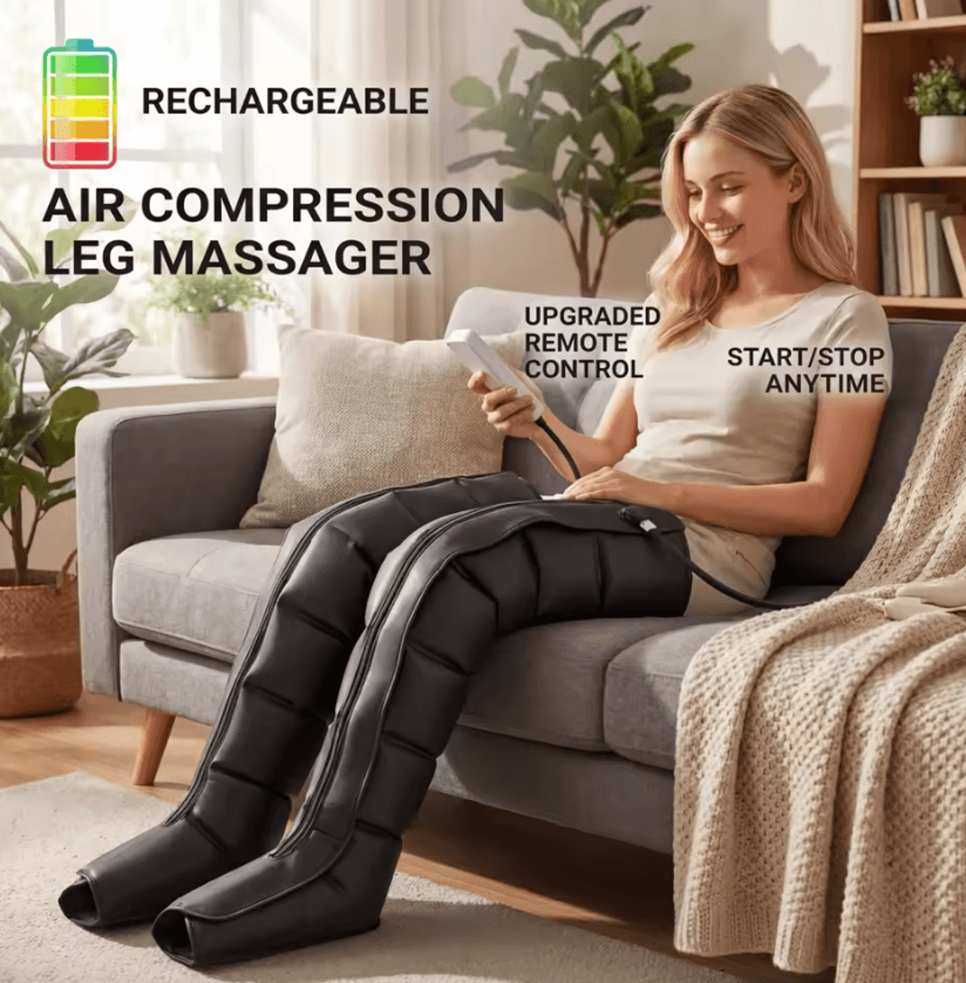Professional Dynamic Compression Massage System For Home Spa And Personal Wellness 5