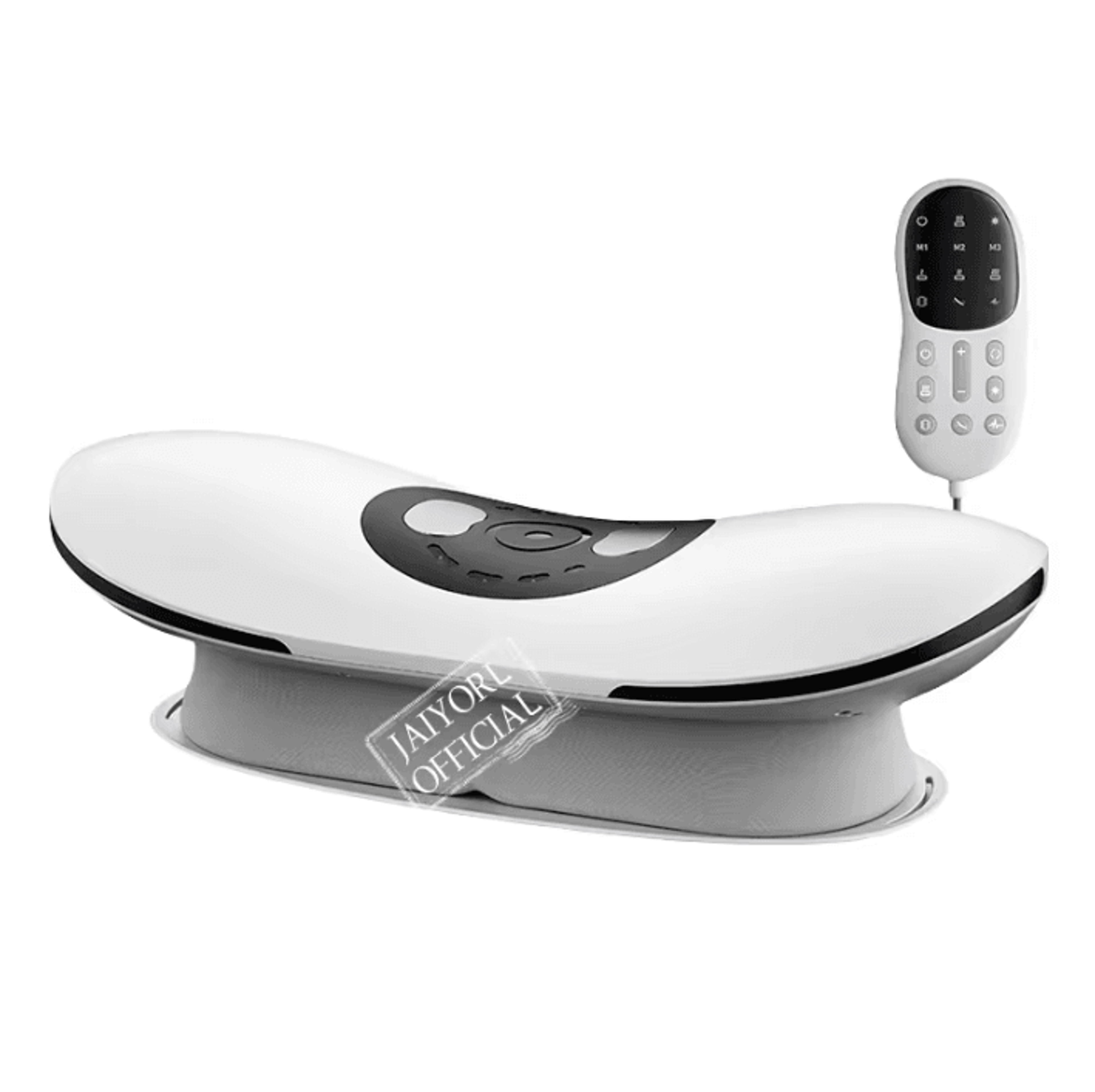 Electric Waist Massager With Air Compression Heat Vibration And Multi Direction Stretching 4