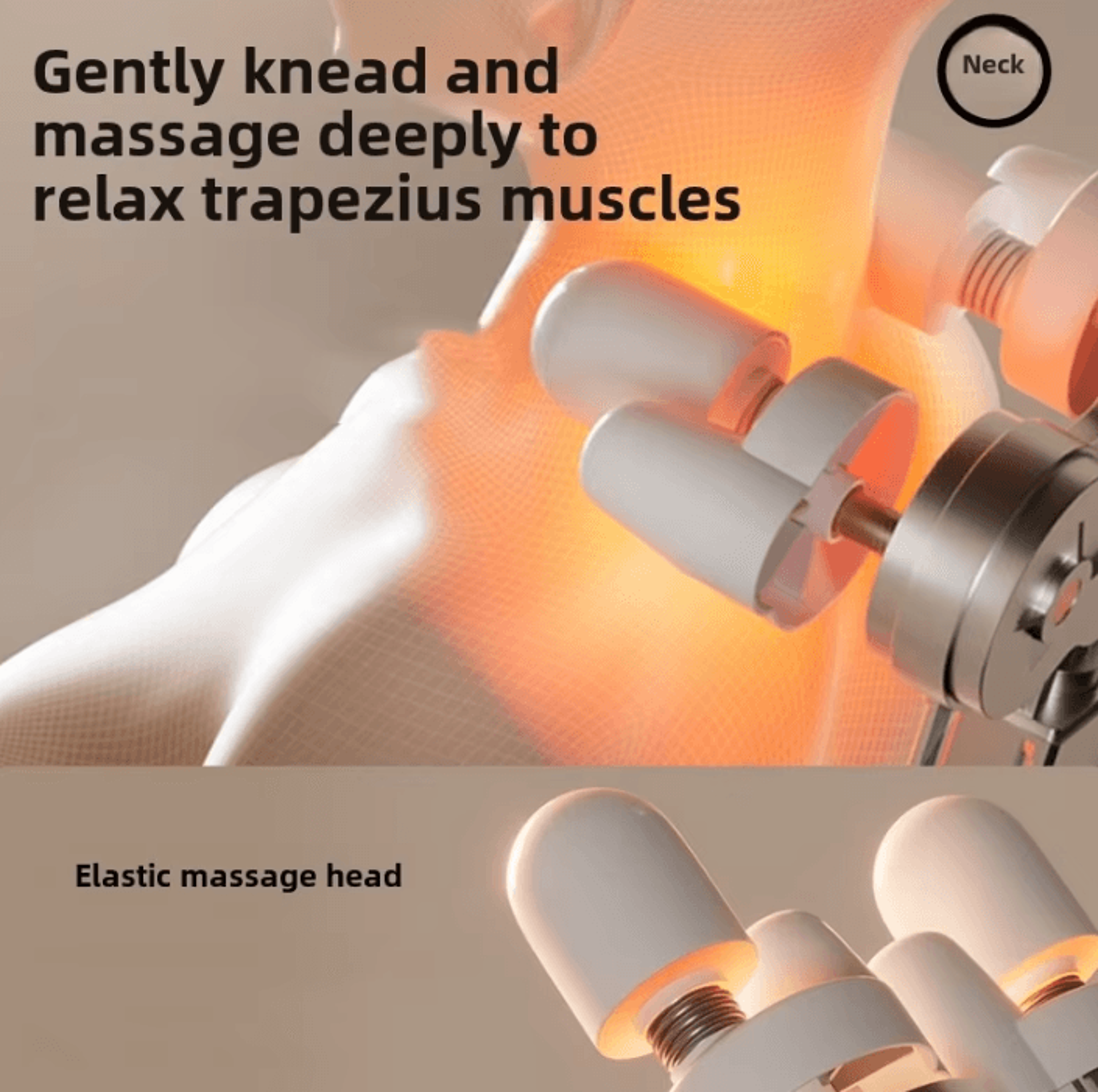 Massage Seat Cushion With Heat Full Body Vibration And Kneading Back Massager 3