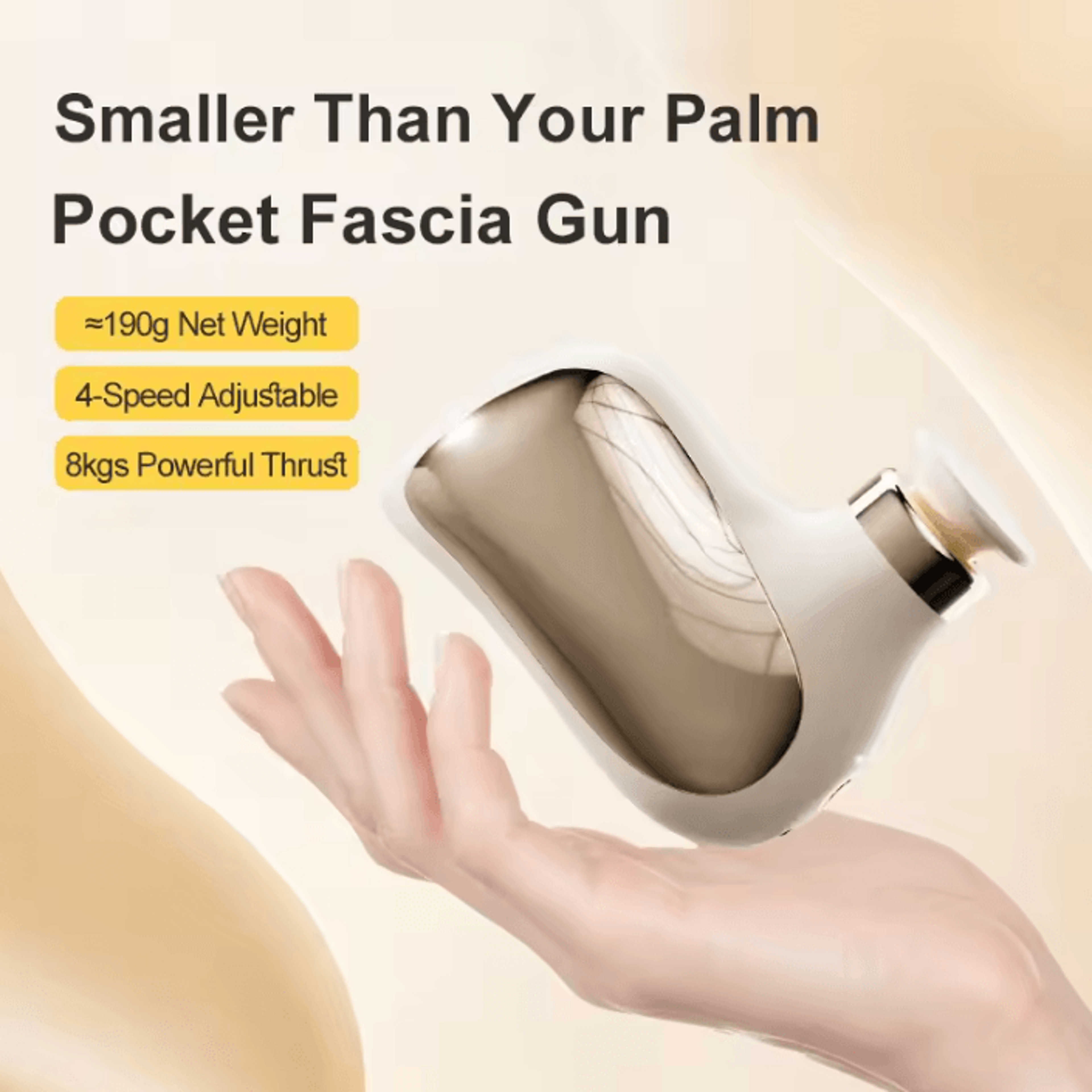 Multifunctional Mini Muscle Massage Gun Cordless Deep Tissue Percussion Massager 0