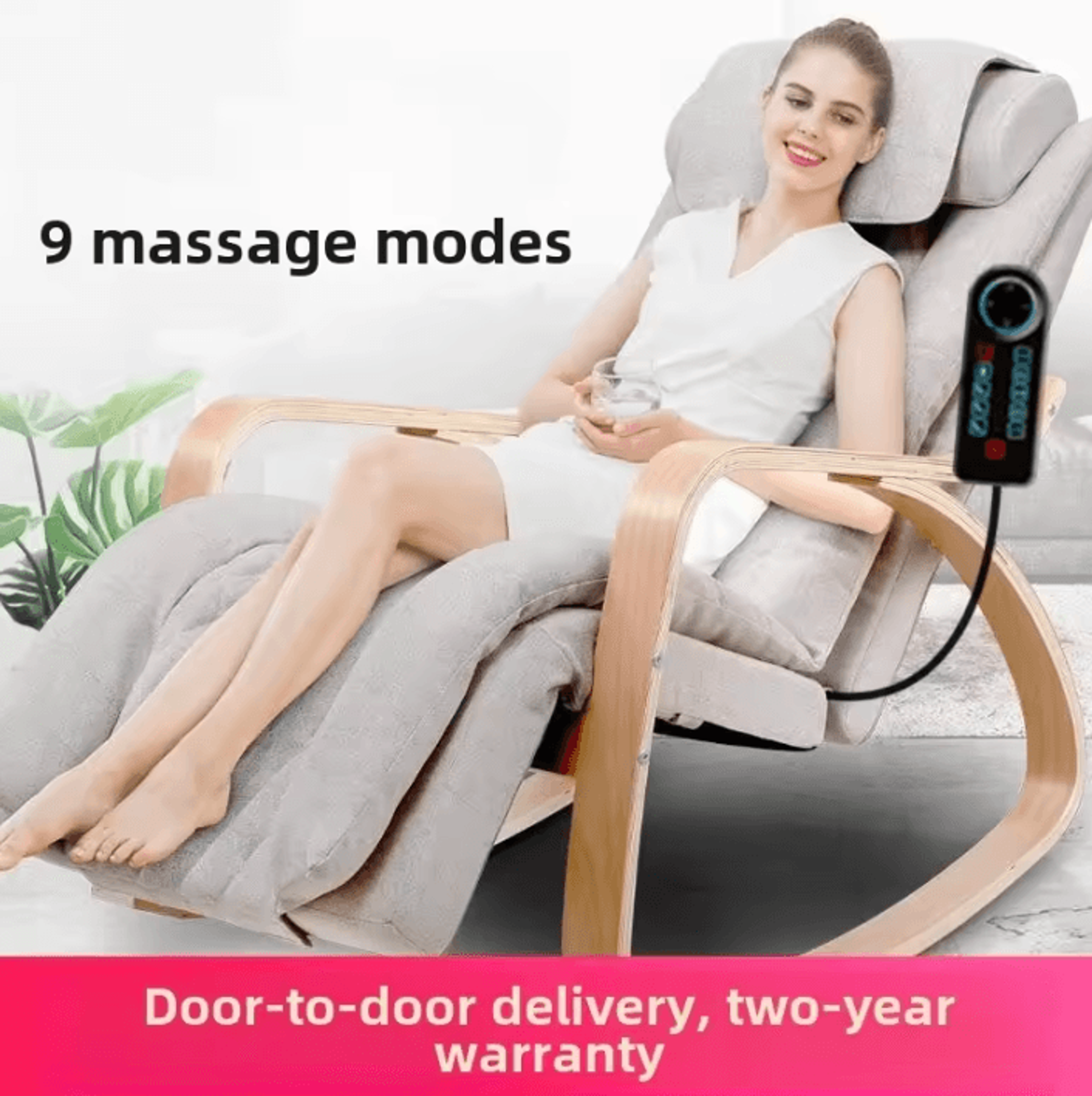 Ergonomic Massage Recliner Chair With Heat And Vibration  Overstuffed Heated Recliner For Neck Back 10