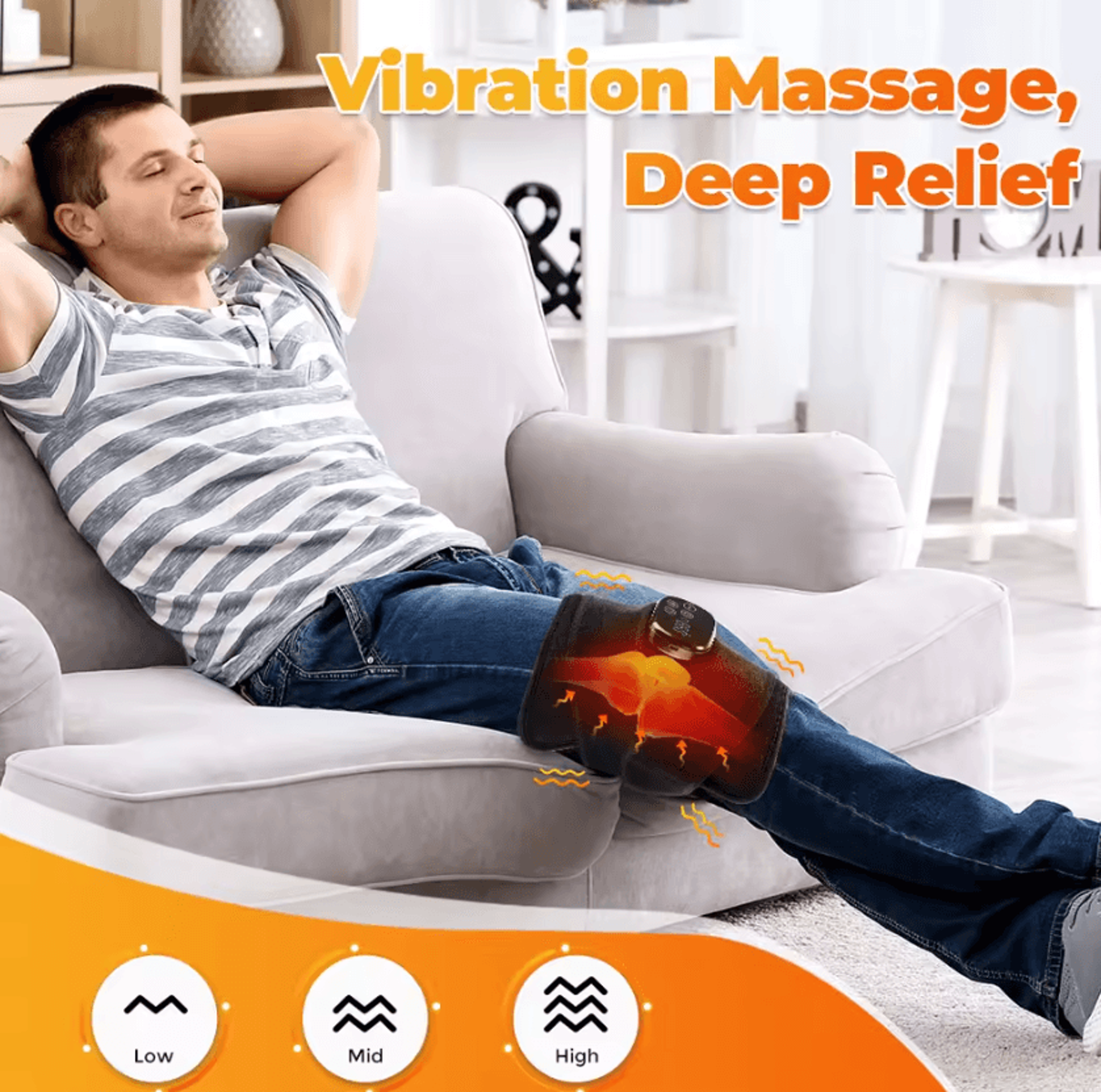 Cordless Red Light Therapy Wrap  Portable LED Light Therapy Pad With 660nm  850nm For Knees Back Sh 3