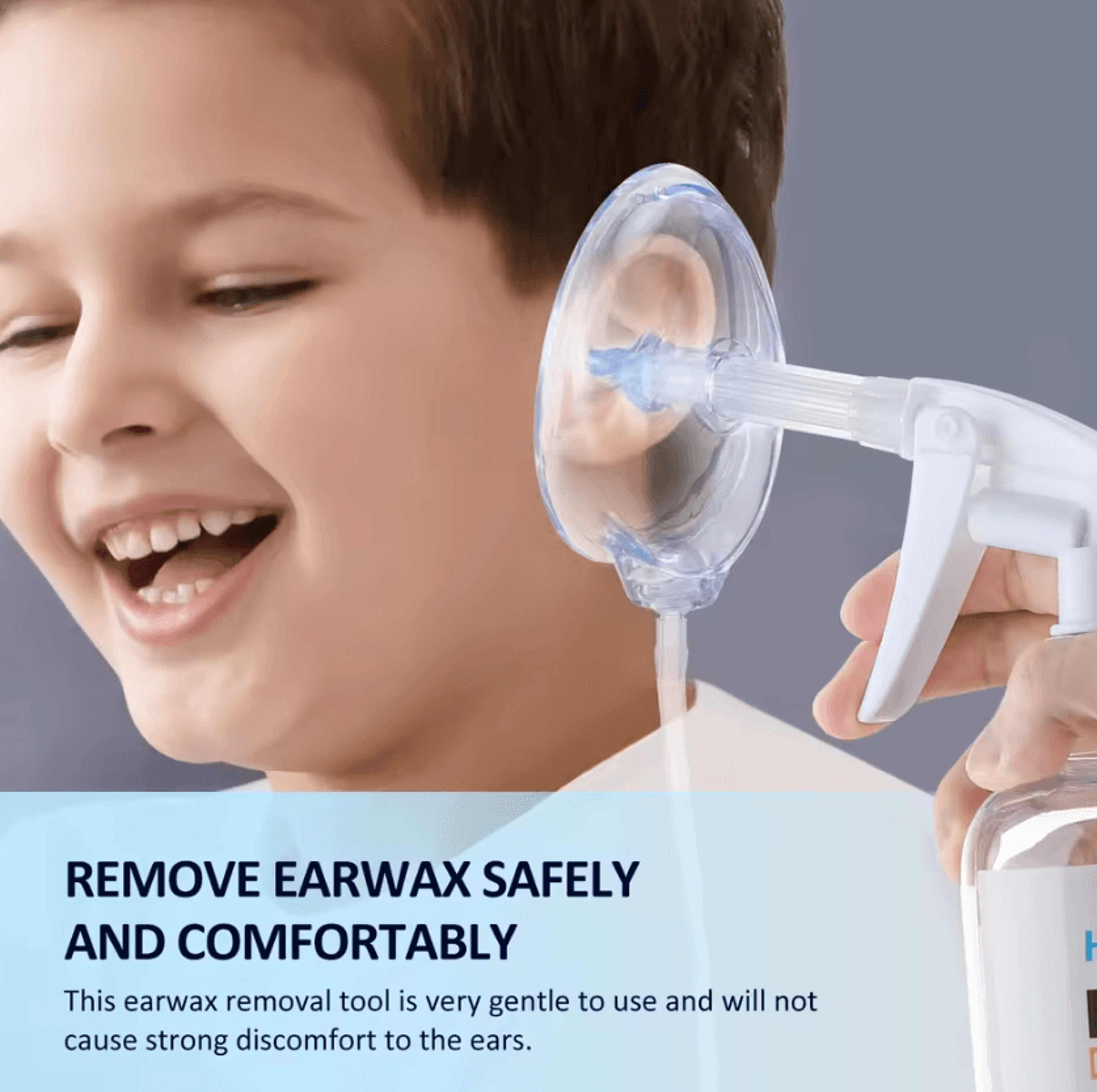 Manual Ear Wax Removal Kit  Ear Irrigation System For Gentle Water Ear Cleaning 1