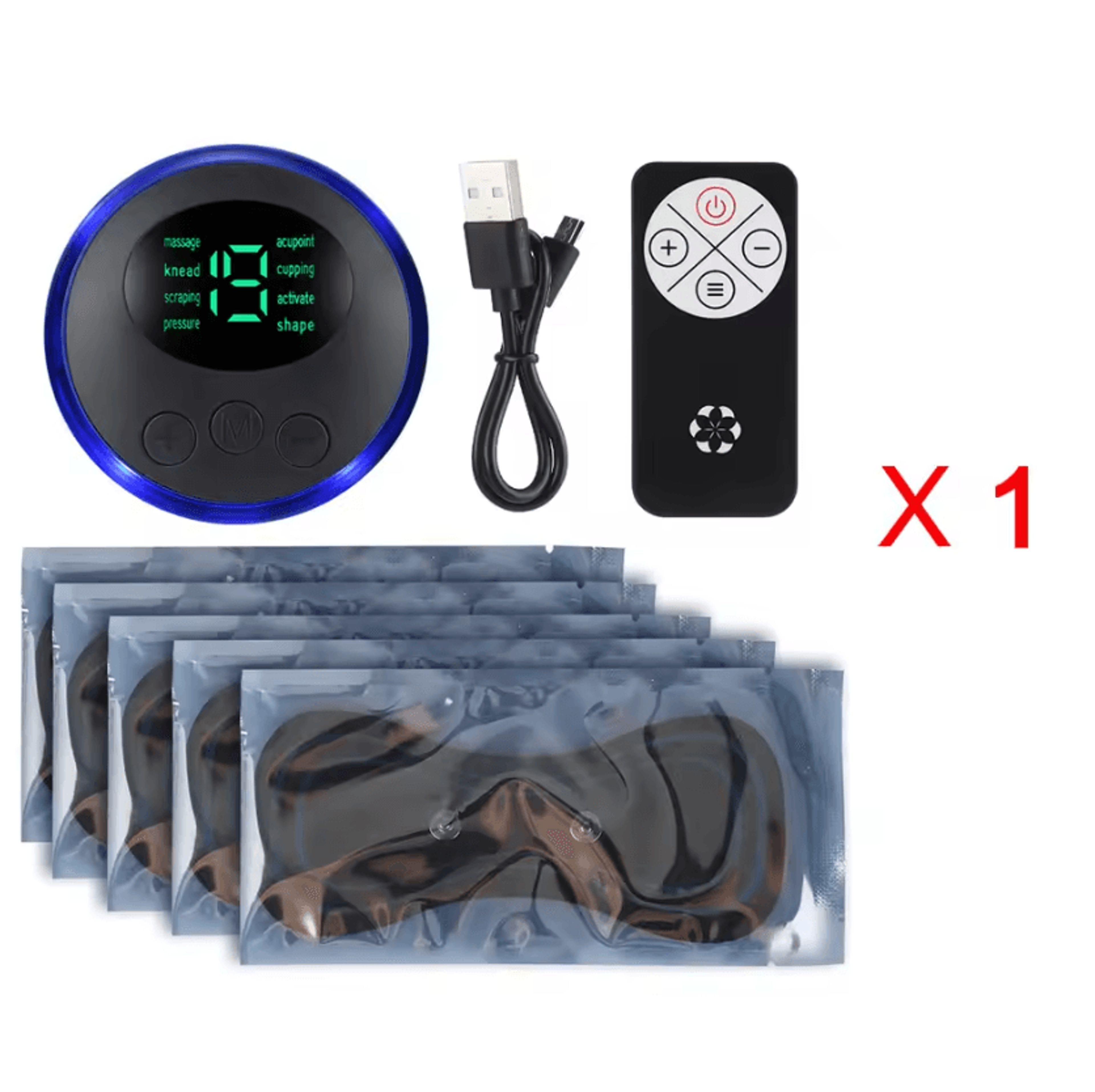 Intelligent EMS Neck Massage Pad  Mini Microcurrent Neck Massager With 8 Modes 19 Intensity Levels  5