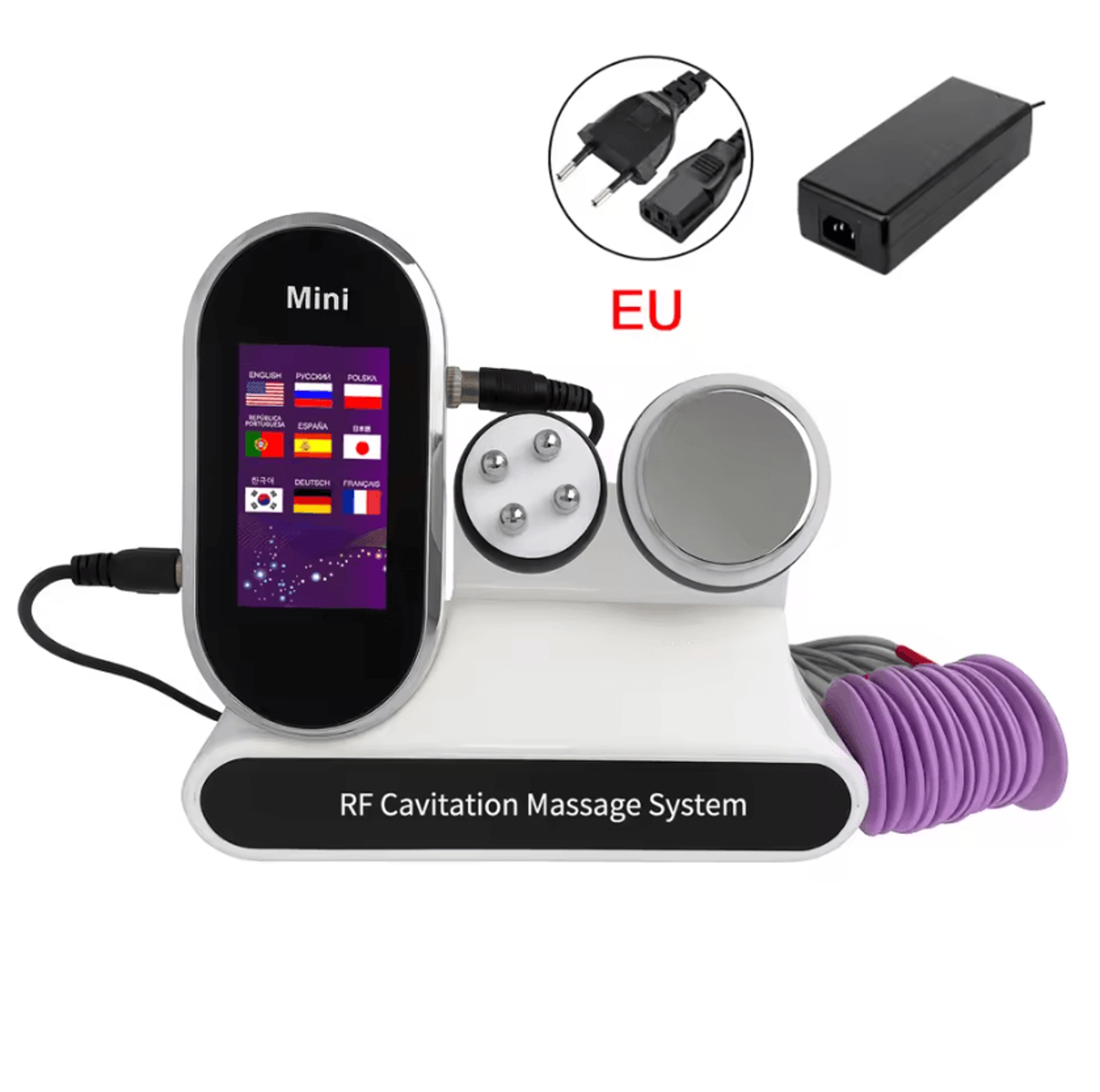 Multifunction Ultrasonic Cavitation RF And EMS Body Sculpting Machine For Skin Tightening 6