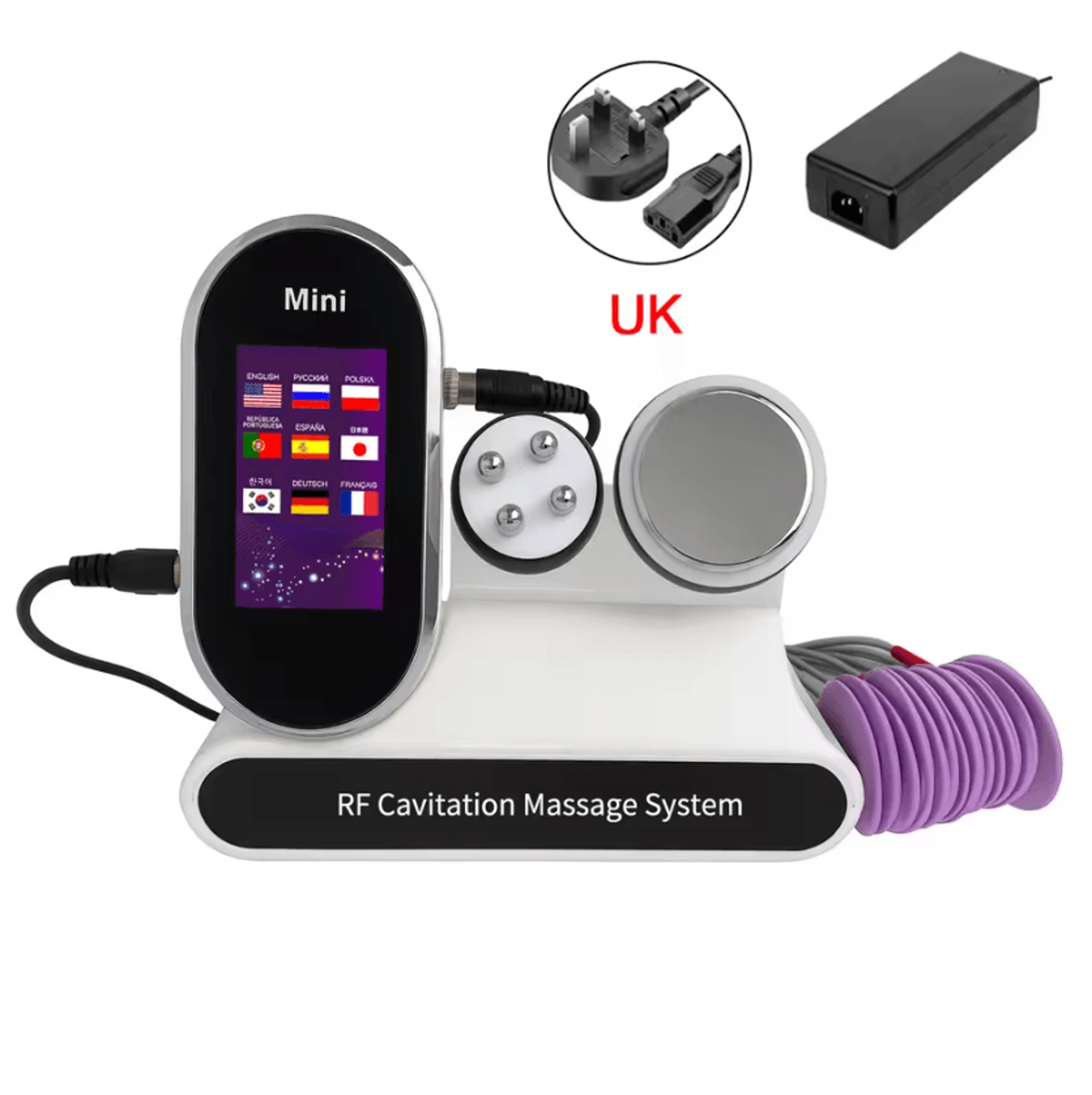Multifunction Ultrasonic Cavitation RF And EMS Body Sculpting Machine For Skin Tightening 8