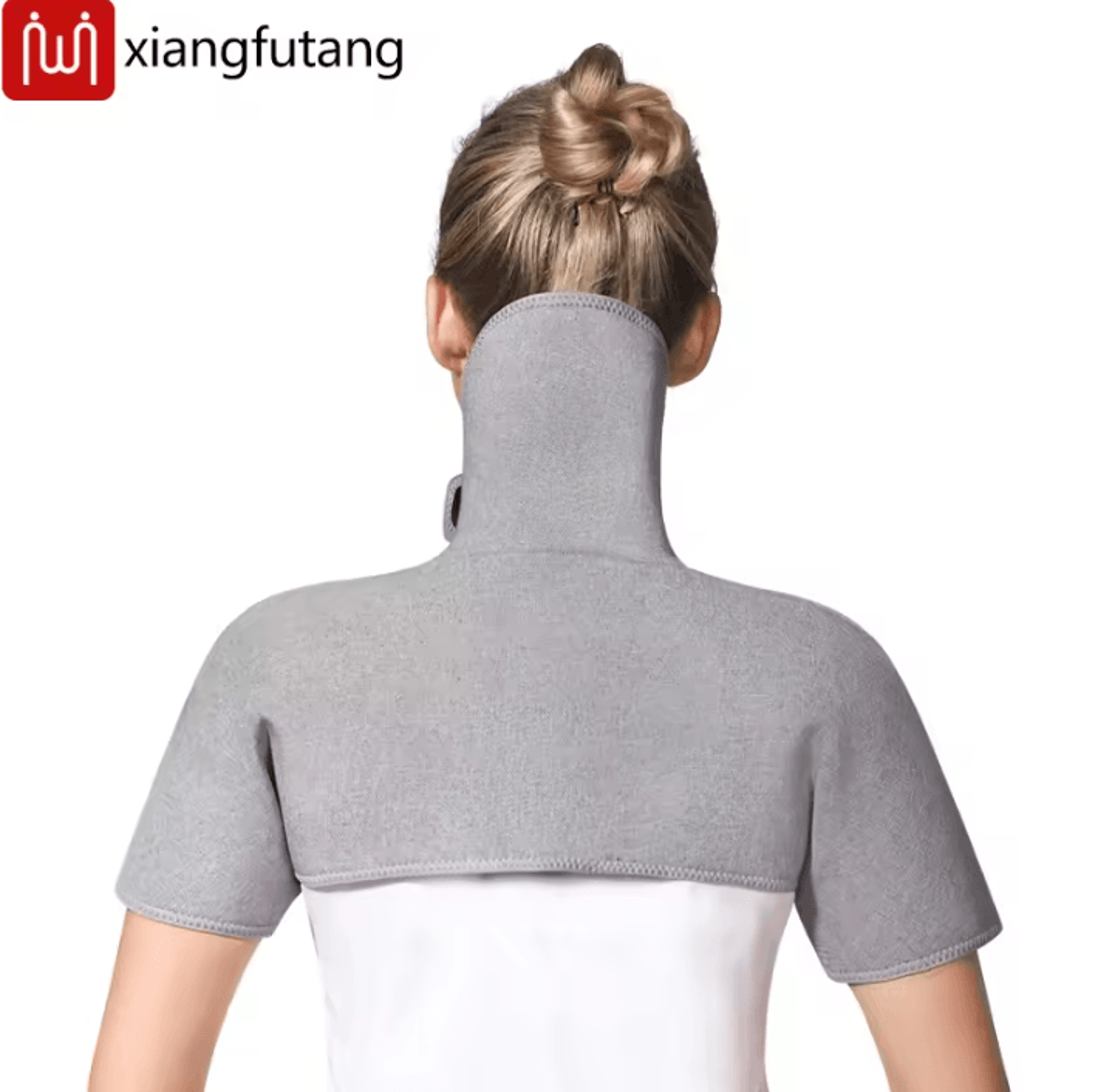 Heated Neck  Shoulder Massager  Electric Heating Shawl With Heat  Vibration For Upper Back Comfort 3