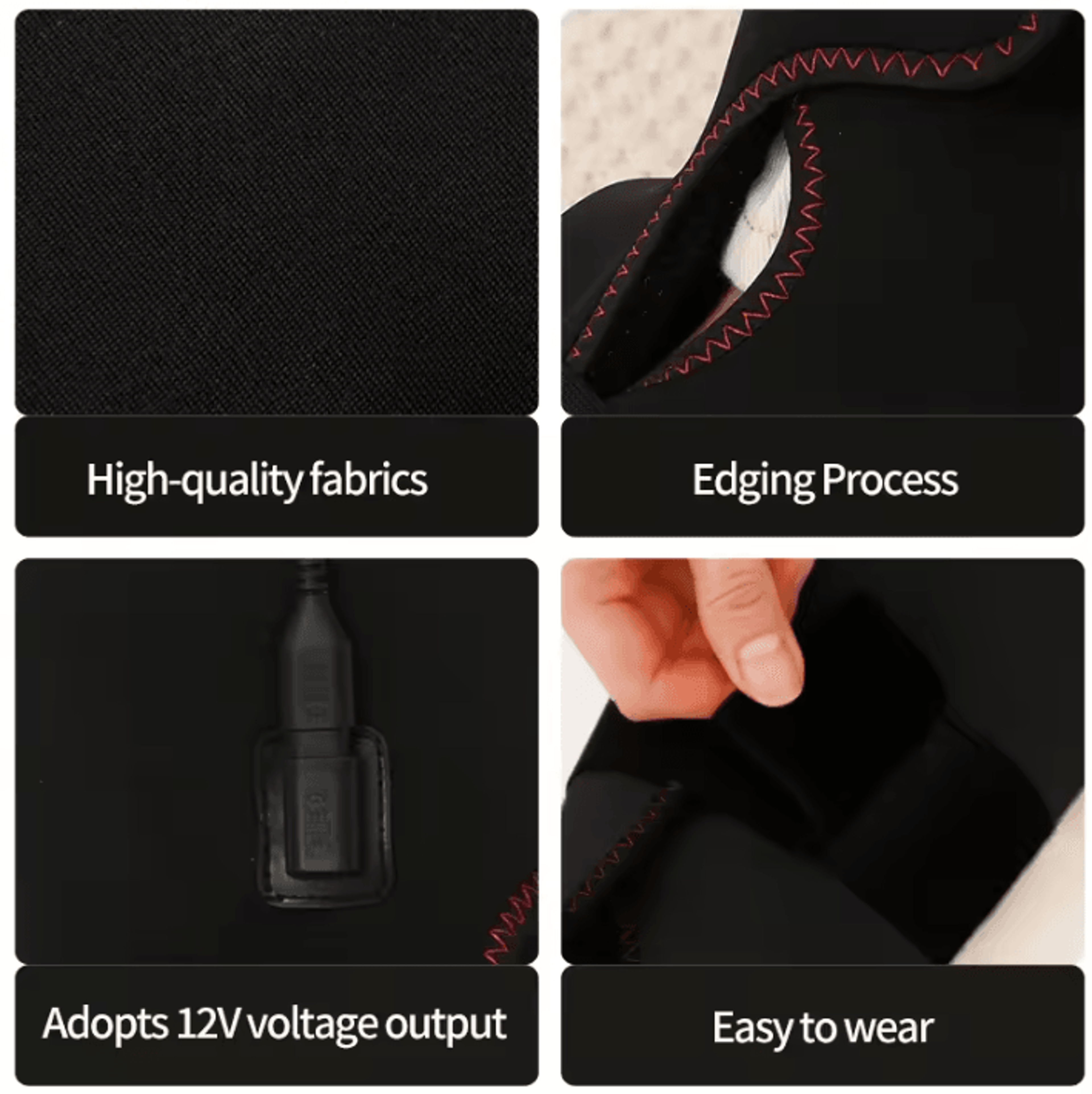 Heated Foot Wrap Massager  Electric Foot Heating Pad With Heat  Vibration For Foot Ankle  Heel Comf 3