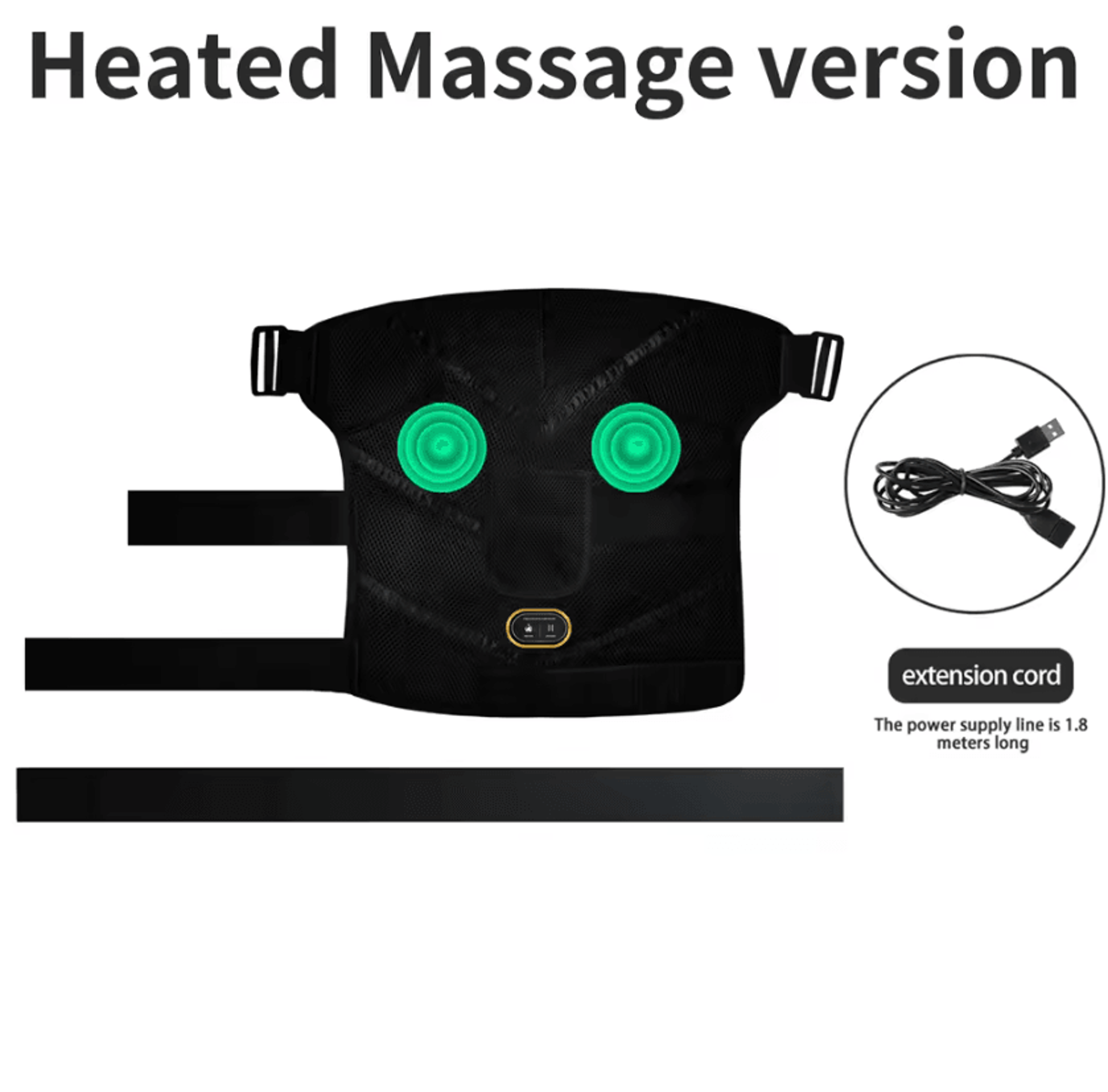 Electric Heated Shoulder Brace With Vibration Massage For Left  Right Shoulder Relief 6