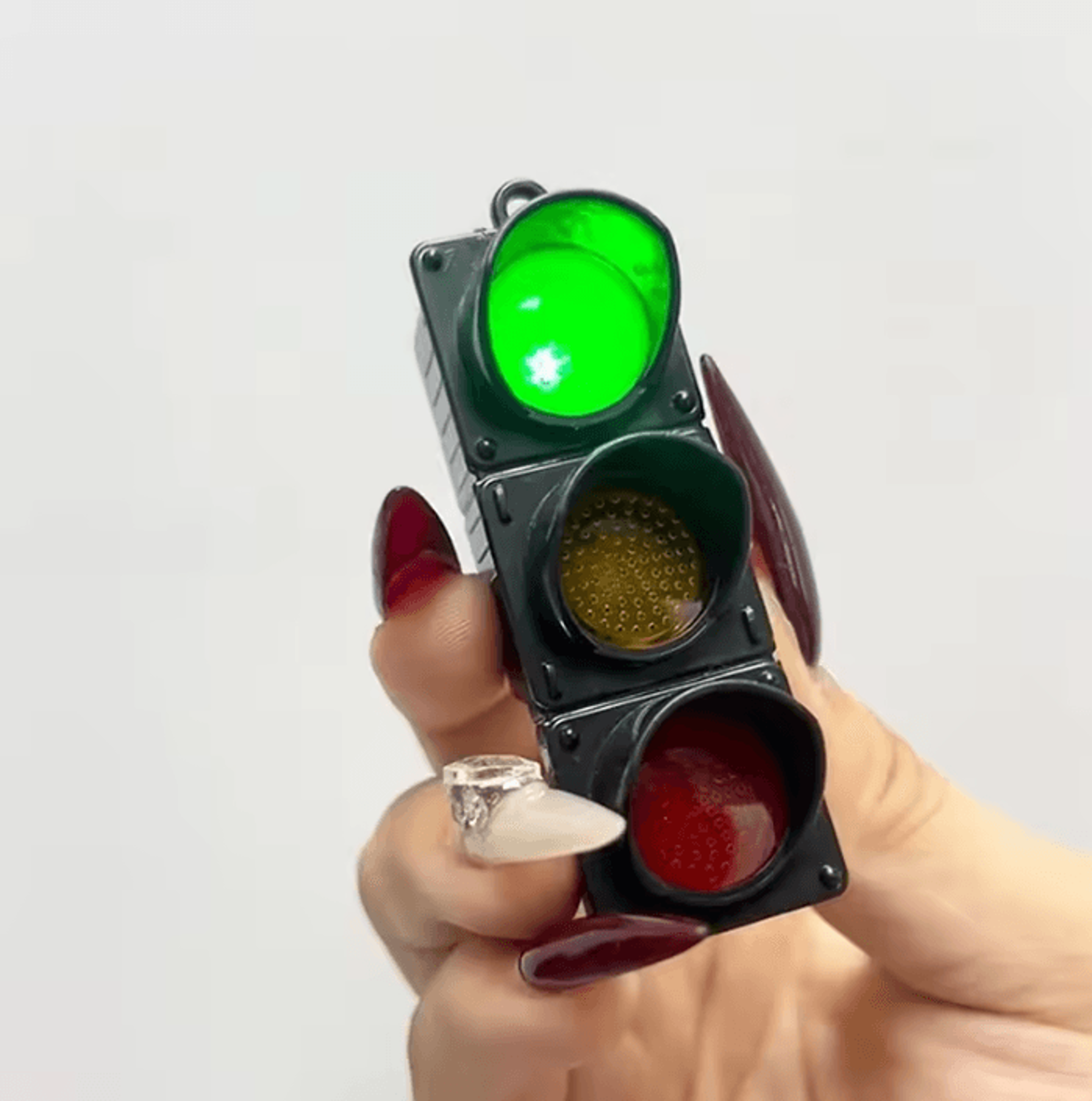 Mini Traffic Light Magnetic Refrigerator Magnet Decoration 3