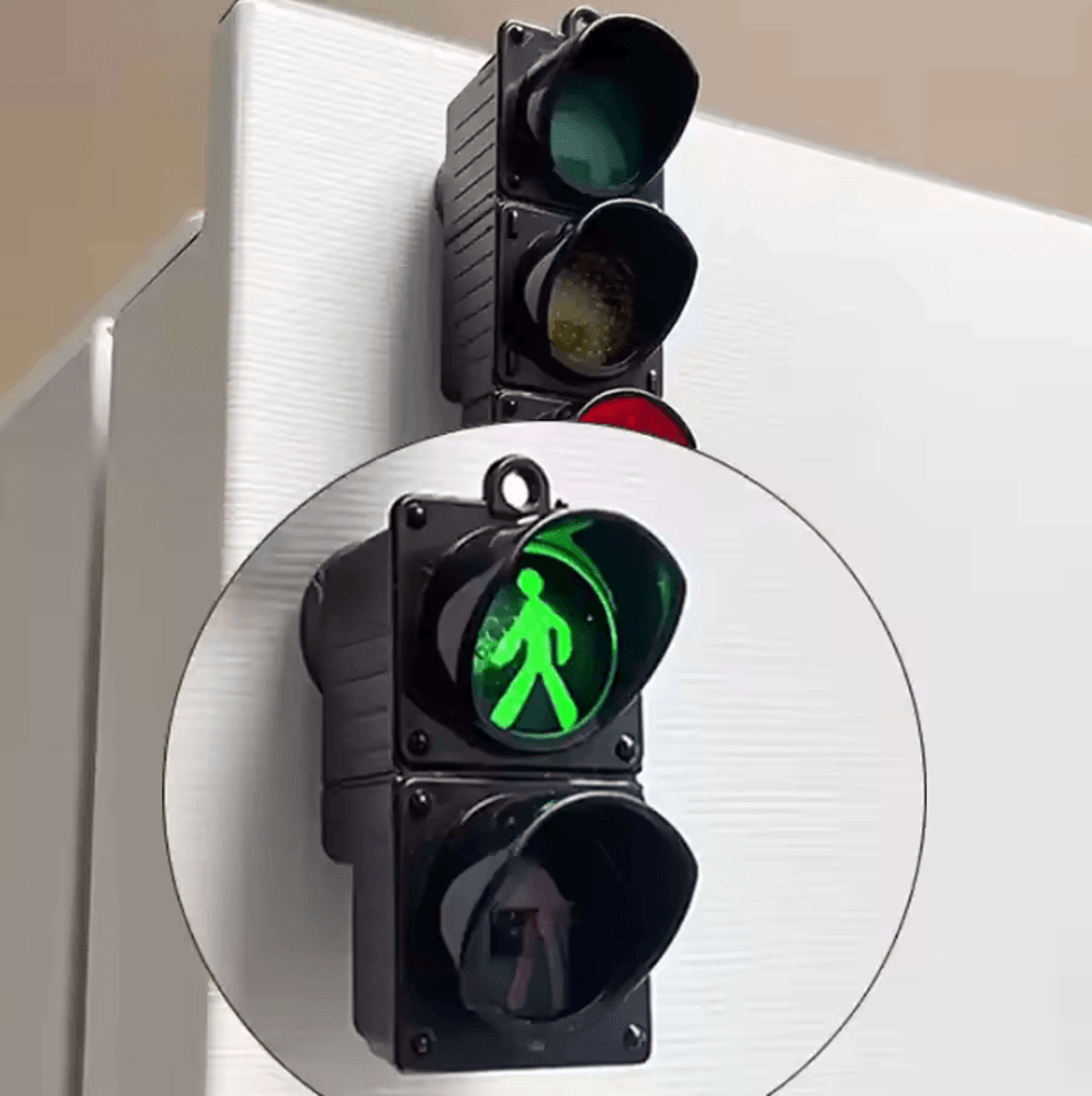Mini Traffic Light Magnetic Refrigerator Magnet Decoration 6