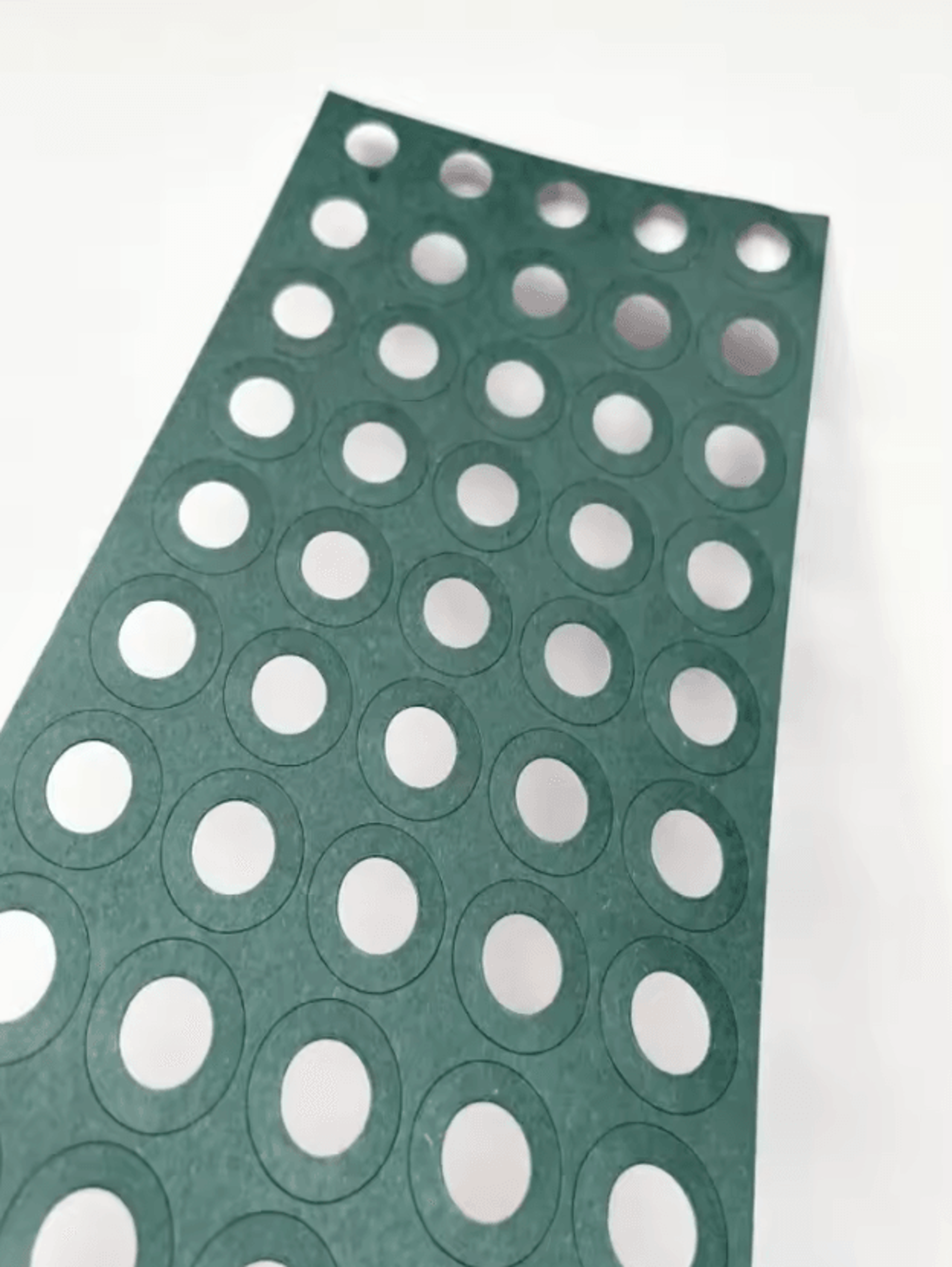 100Piece 18650  21700 Battery Insulation Gasket Barley Paper Rings 2