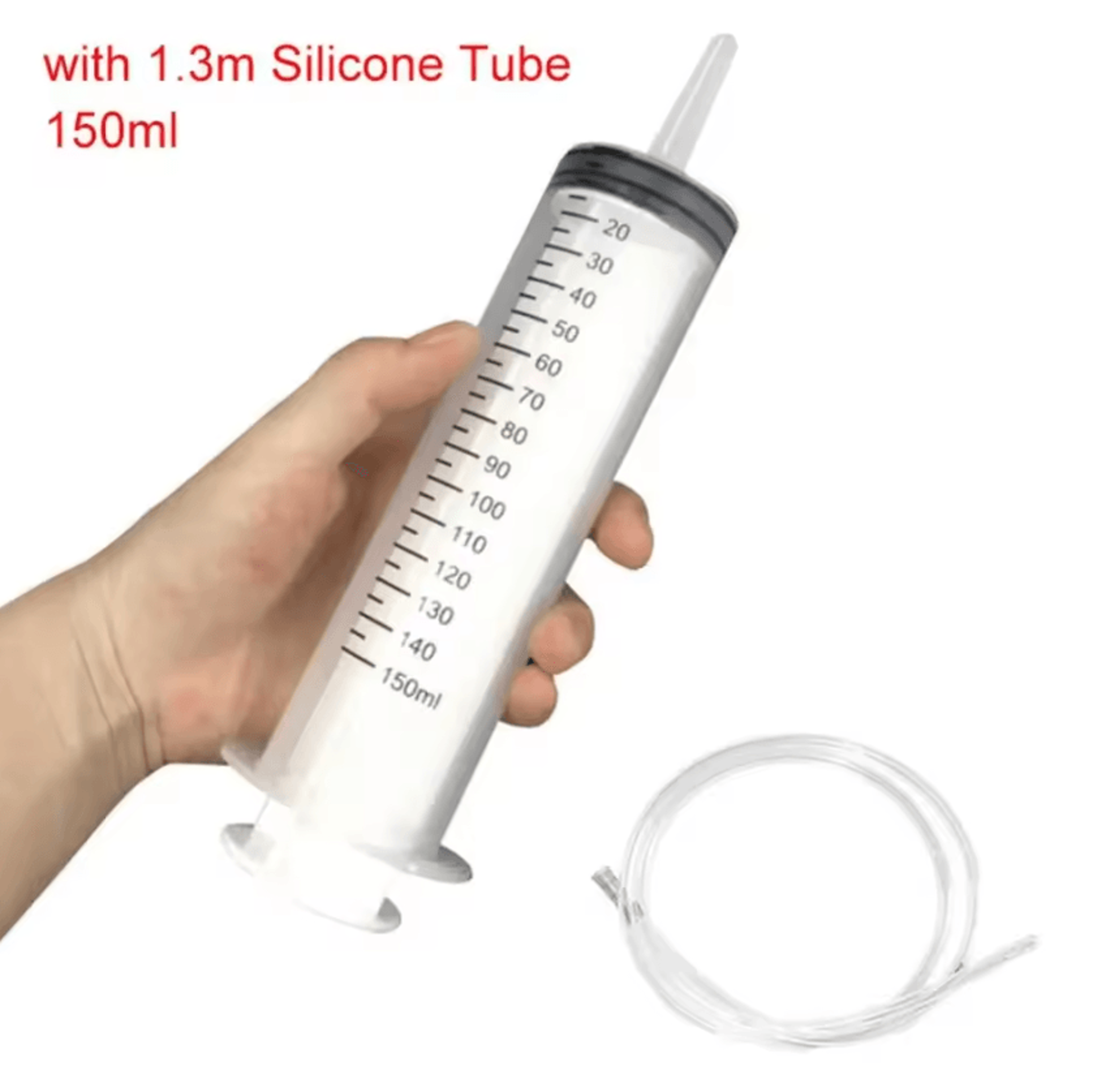 Large Capacity Reusable Syringe With 13m Tube For Liquid Transfer 5