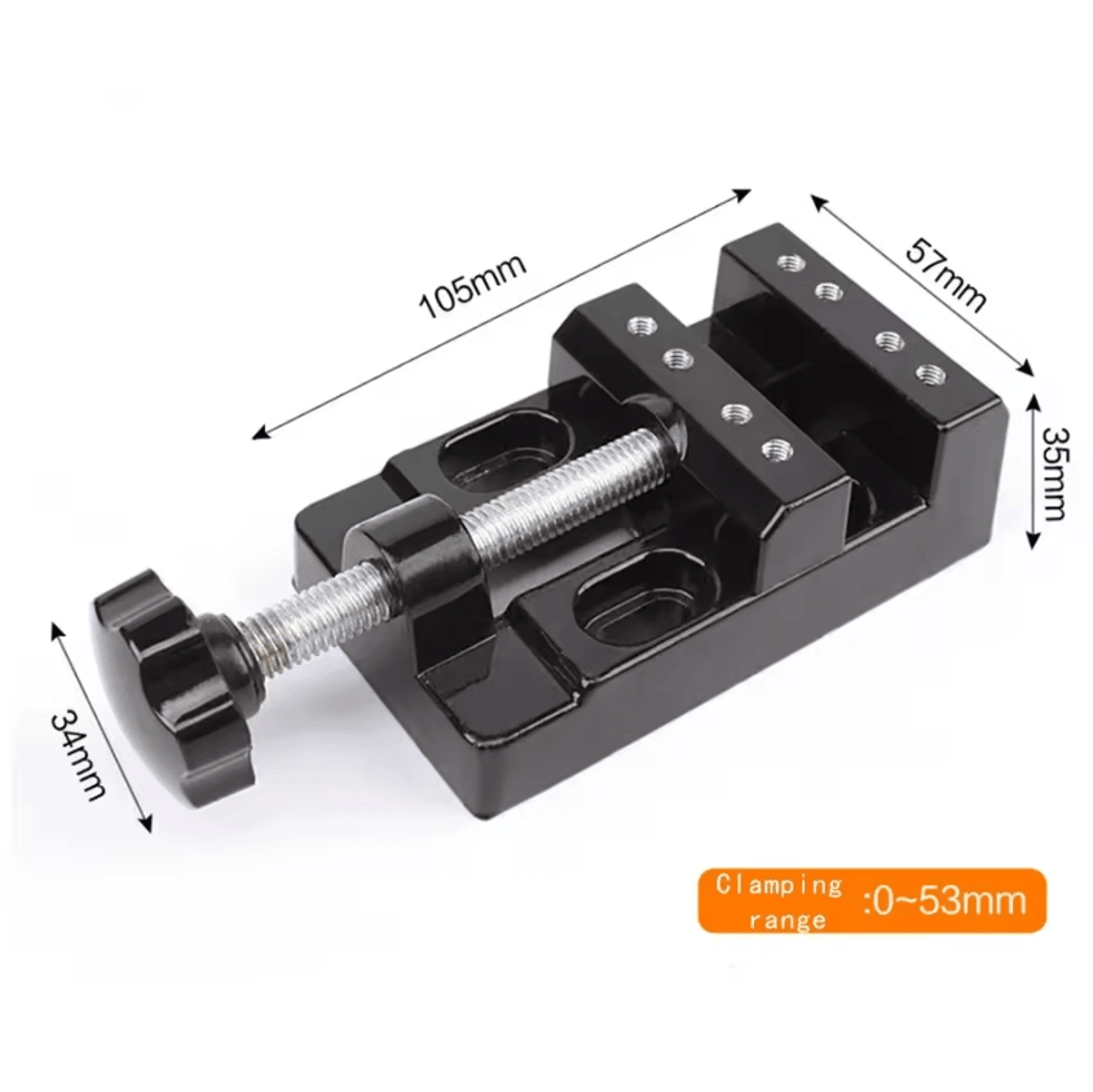 57mm Mini Table Vise Bench Clamp For Woodworking  DIY Projects 5