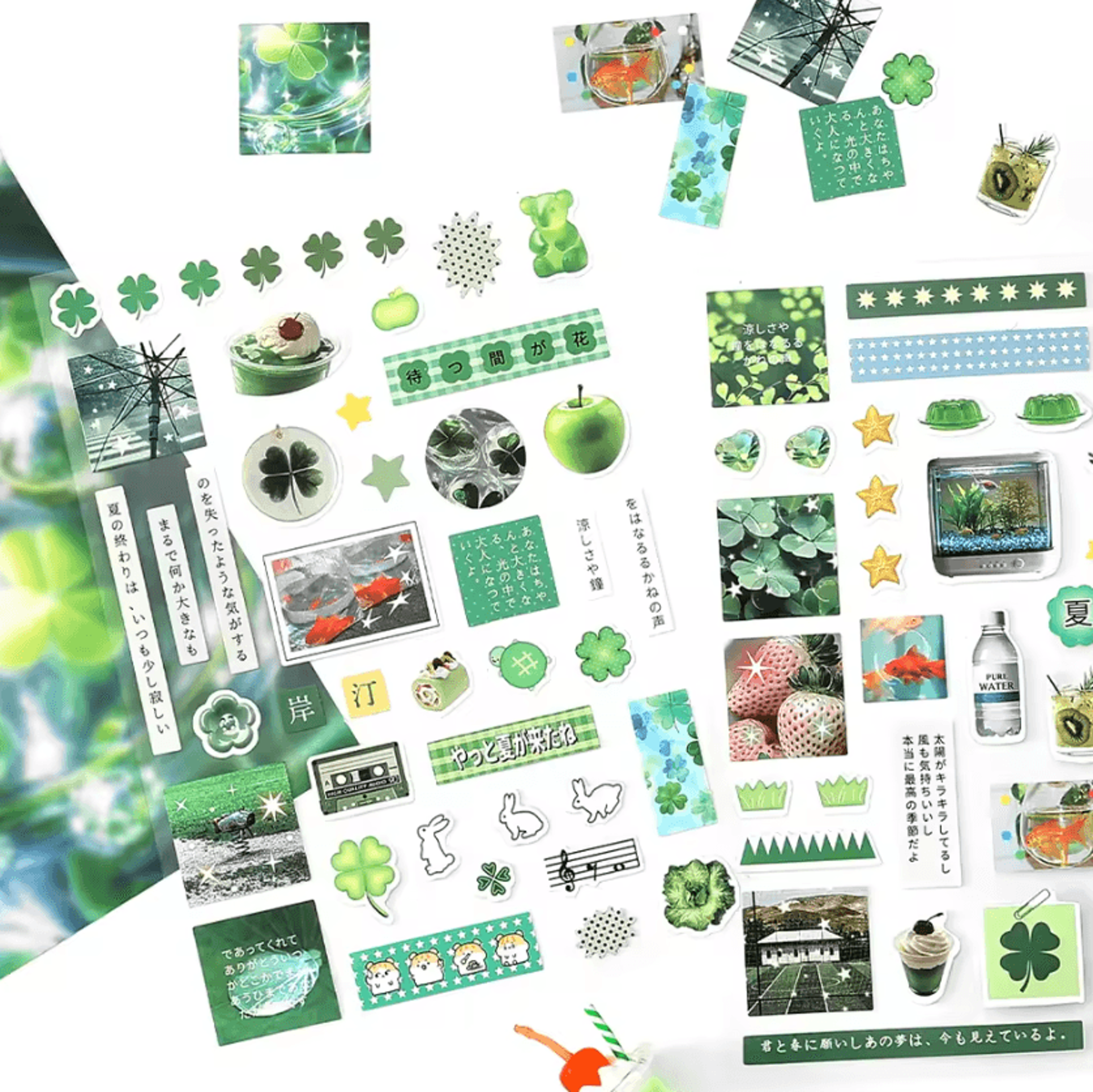 Y2K Kawaii Sticker Sheets For Journals Scrapbooks  DIY Collage 4