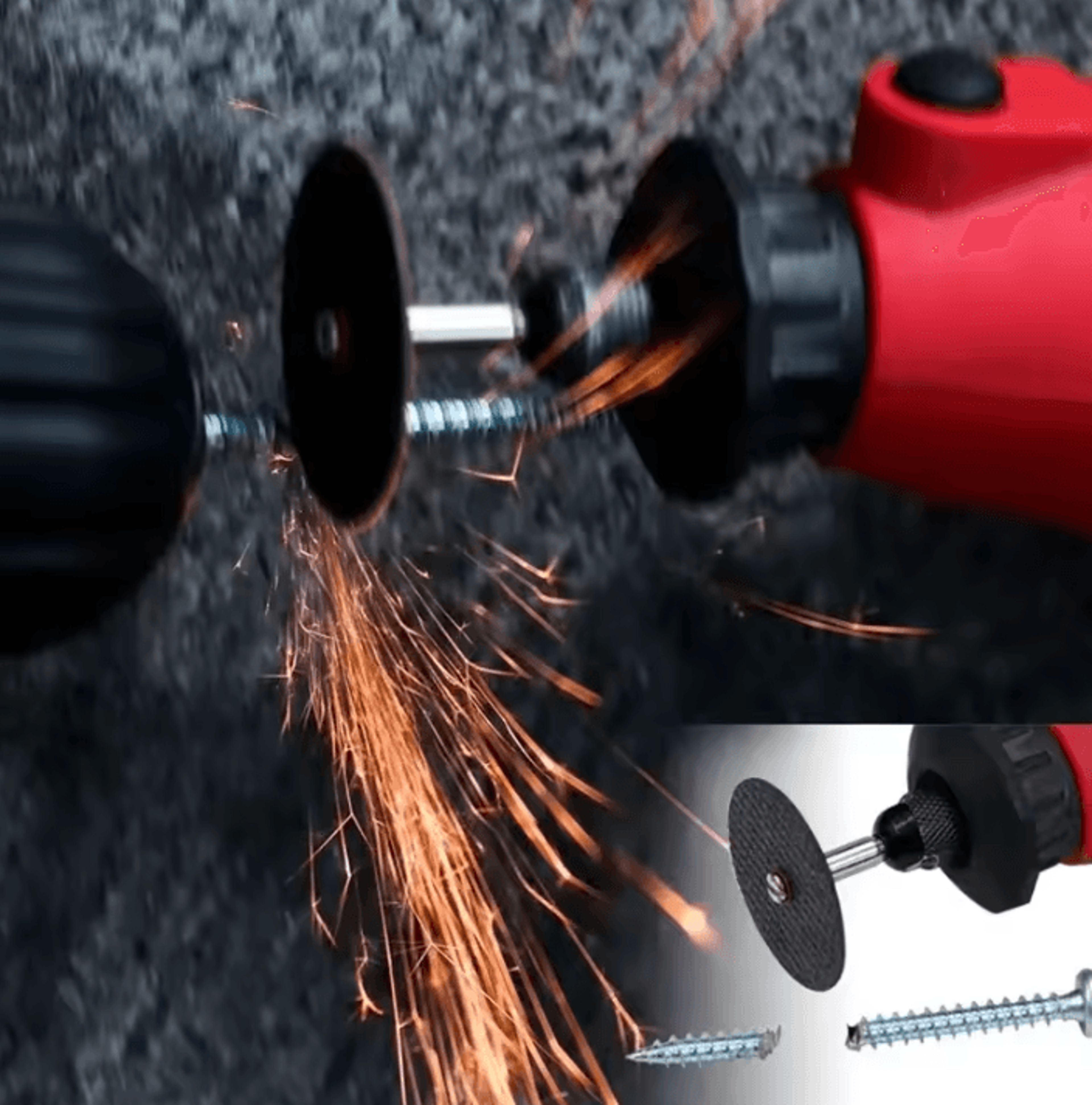 32mm Abrasive Cutting Discs With Mandrels For Rotary Tools Metal Cutting Set 4