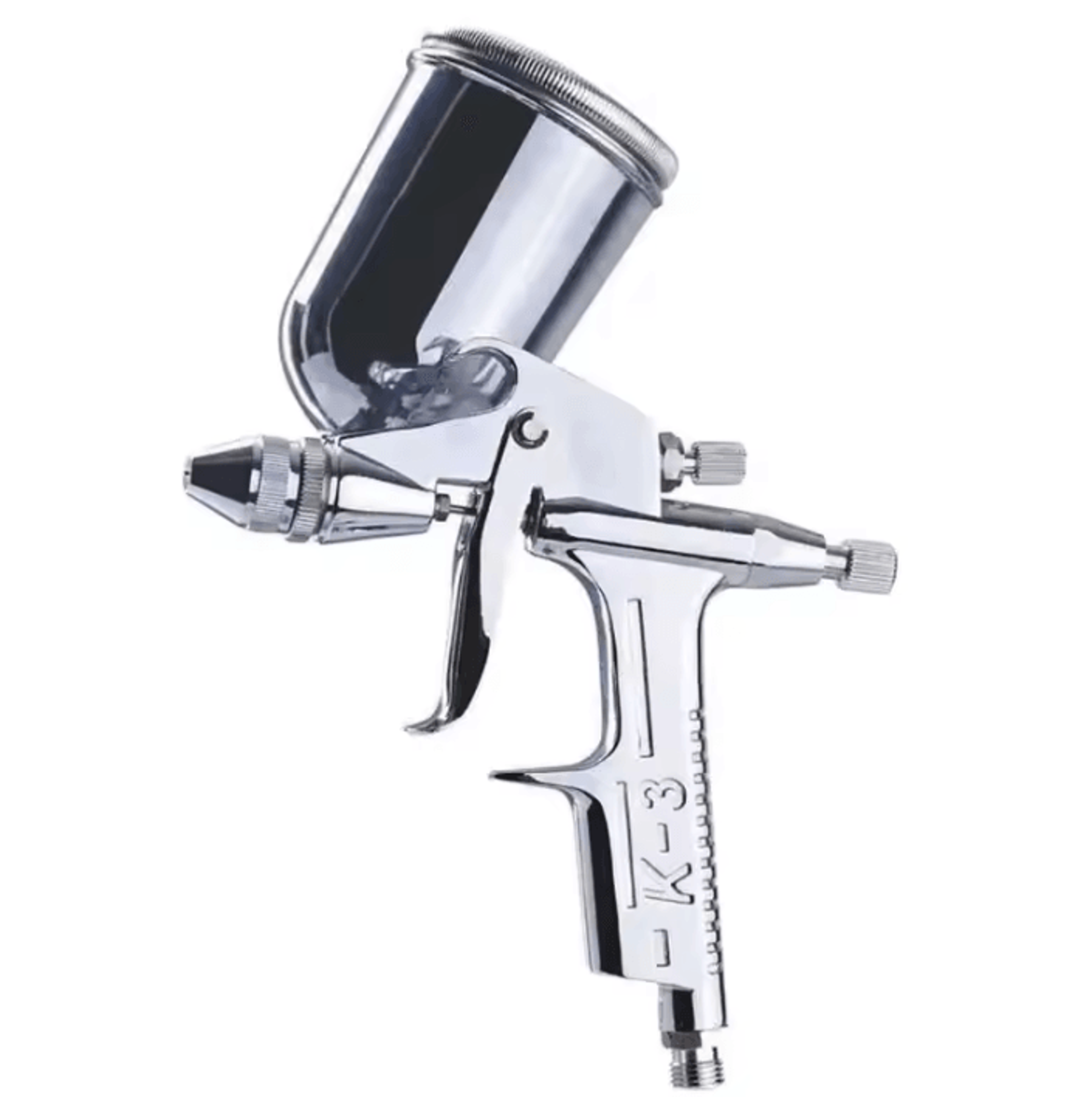 mini 125ml pneumatic spray gun with 0.5mm nozzle