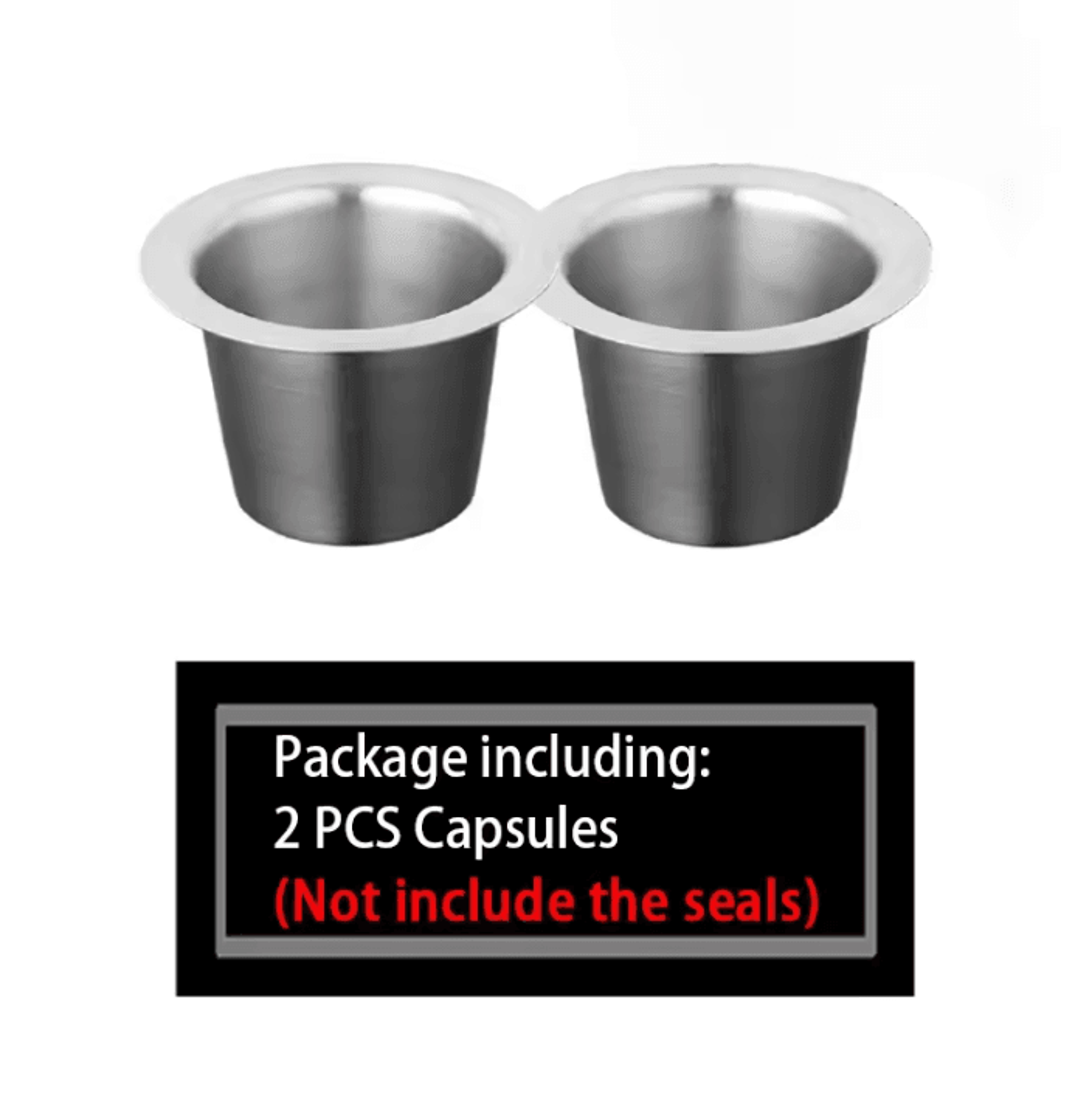 Stainless Steel Refillable Coffee Capsules Compatible With Nespresso 3