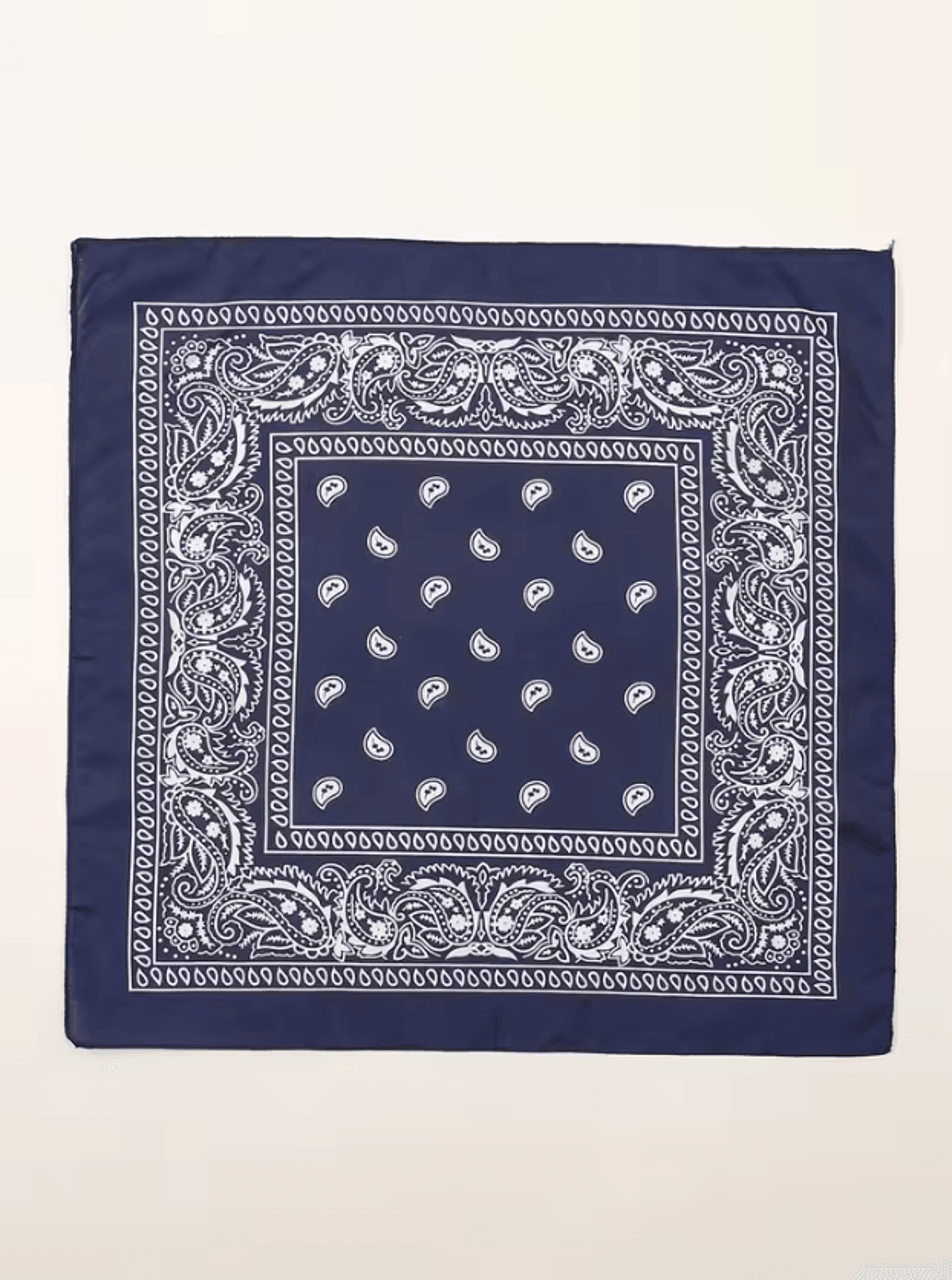 Paisley Bandana Head Scarf  Fashion Square Scarf For Hair Neck  Wrist 5