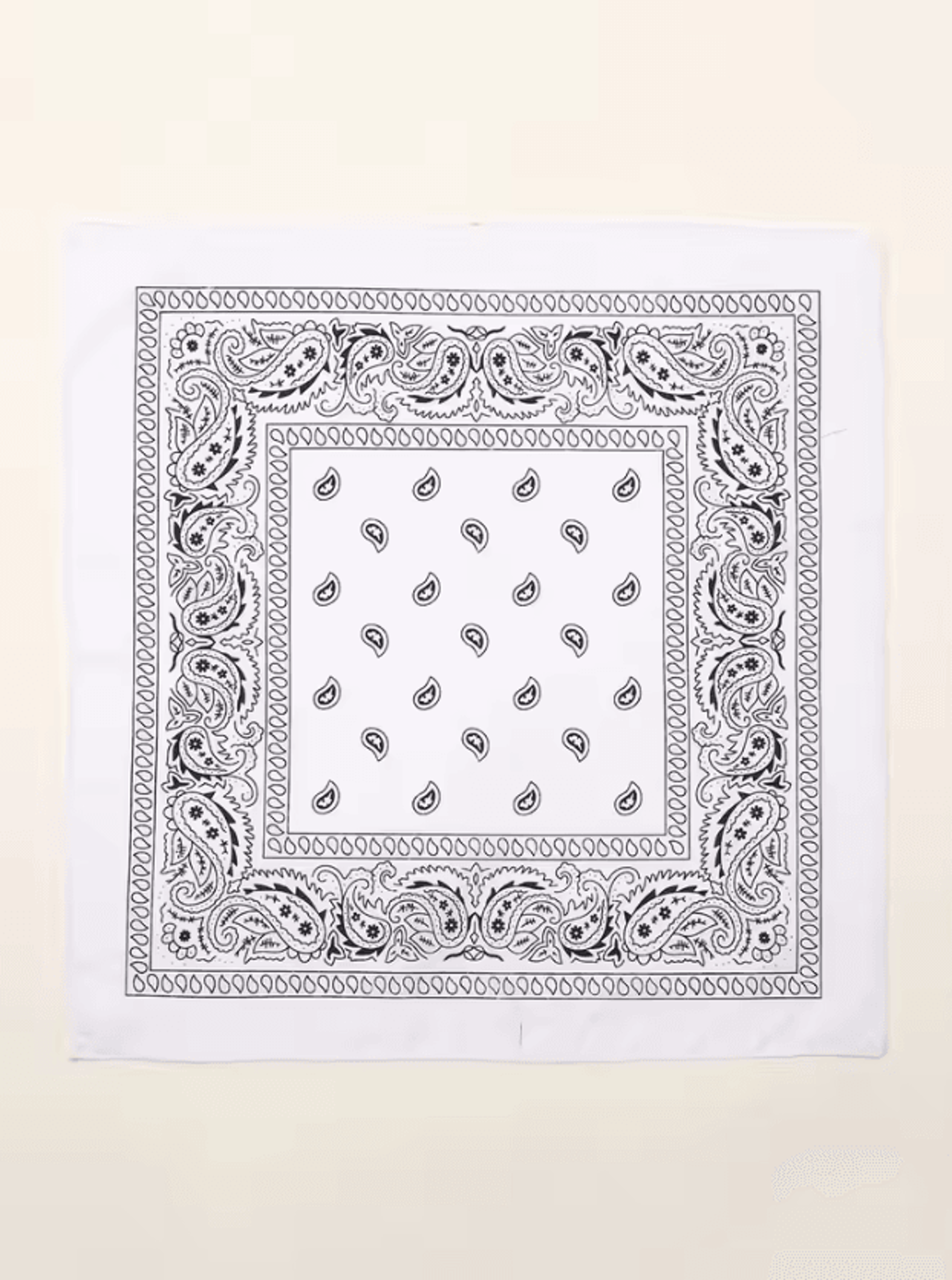 Paisley Bandana Head Scarf  Fashion Square Scarf For Hair Neck  Wrist 7