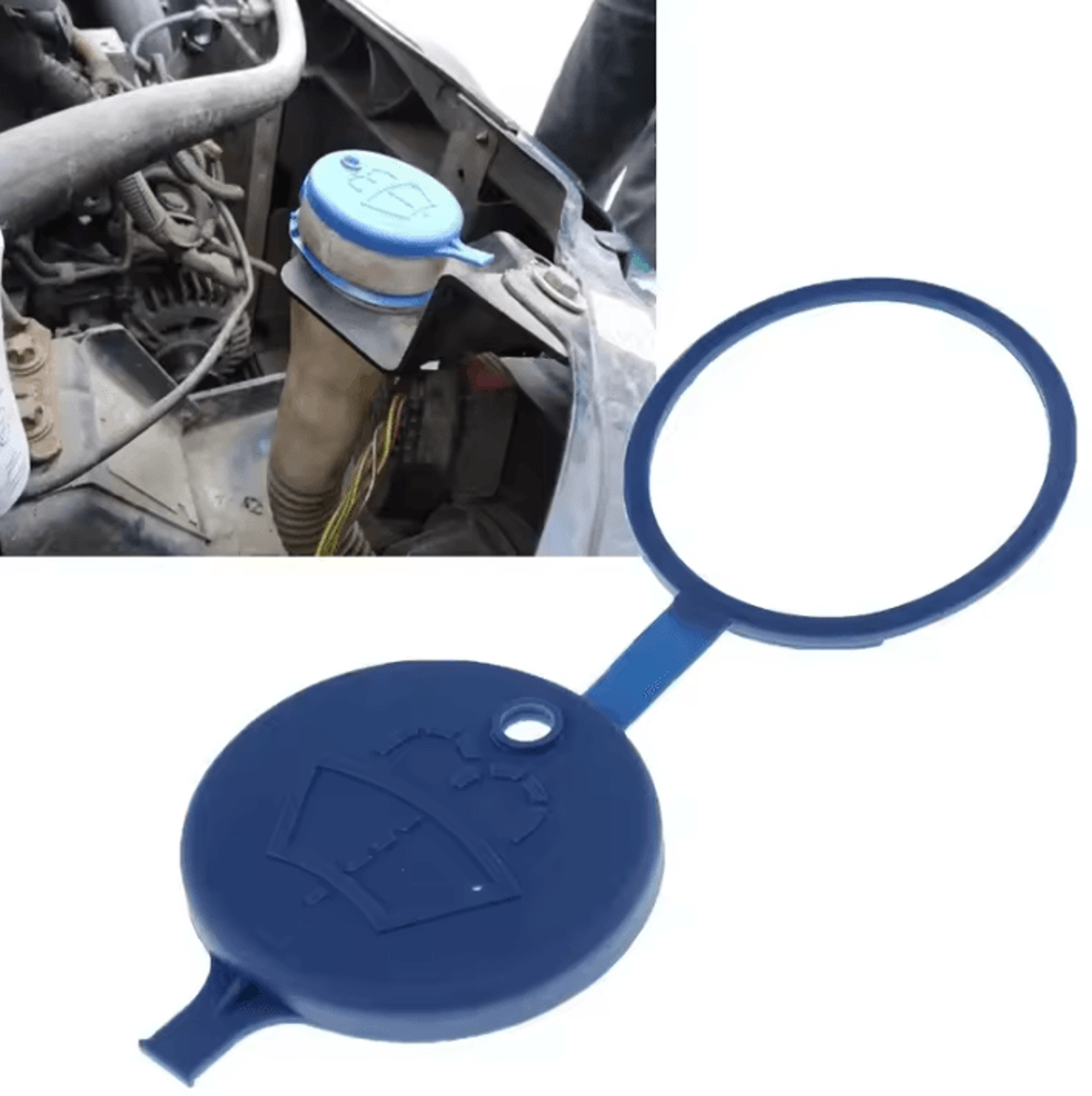 Windshield Washer Fluid Reservoir Cap Replacement For Ford And Peugeot 1