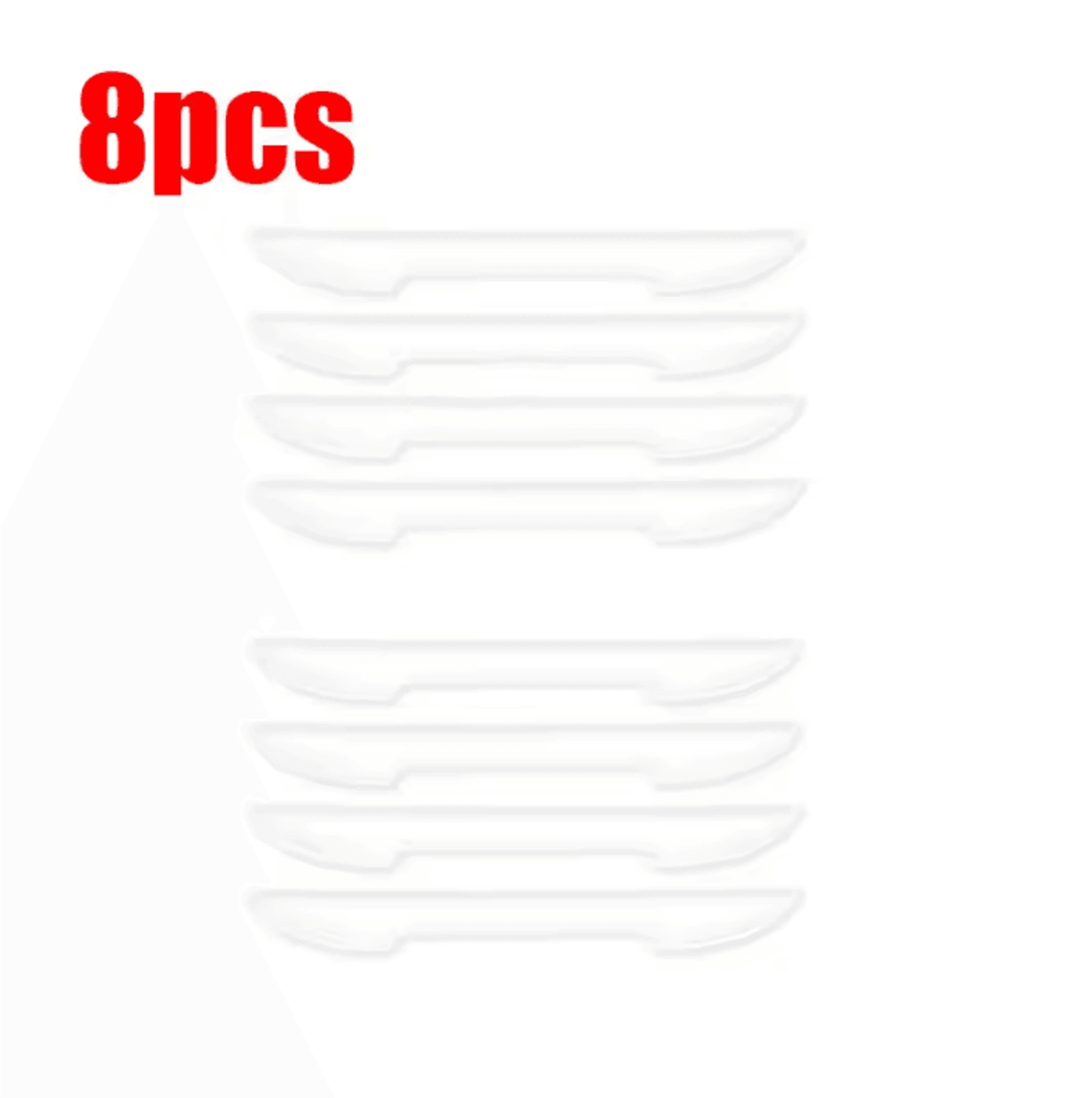 Transparent Car Door Edge Protector Strips AntiCollision Guards 3