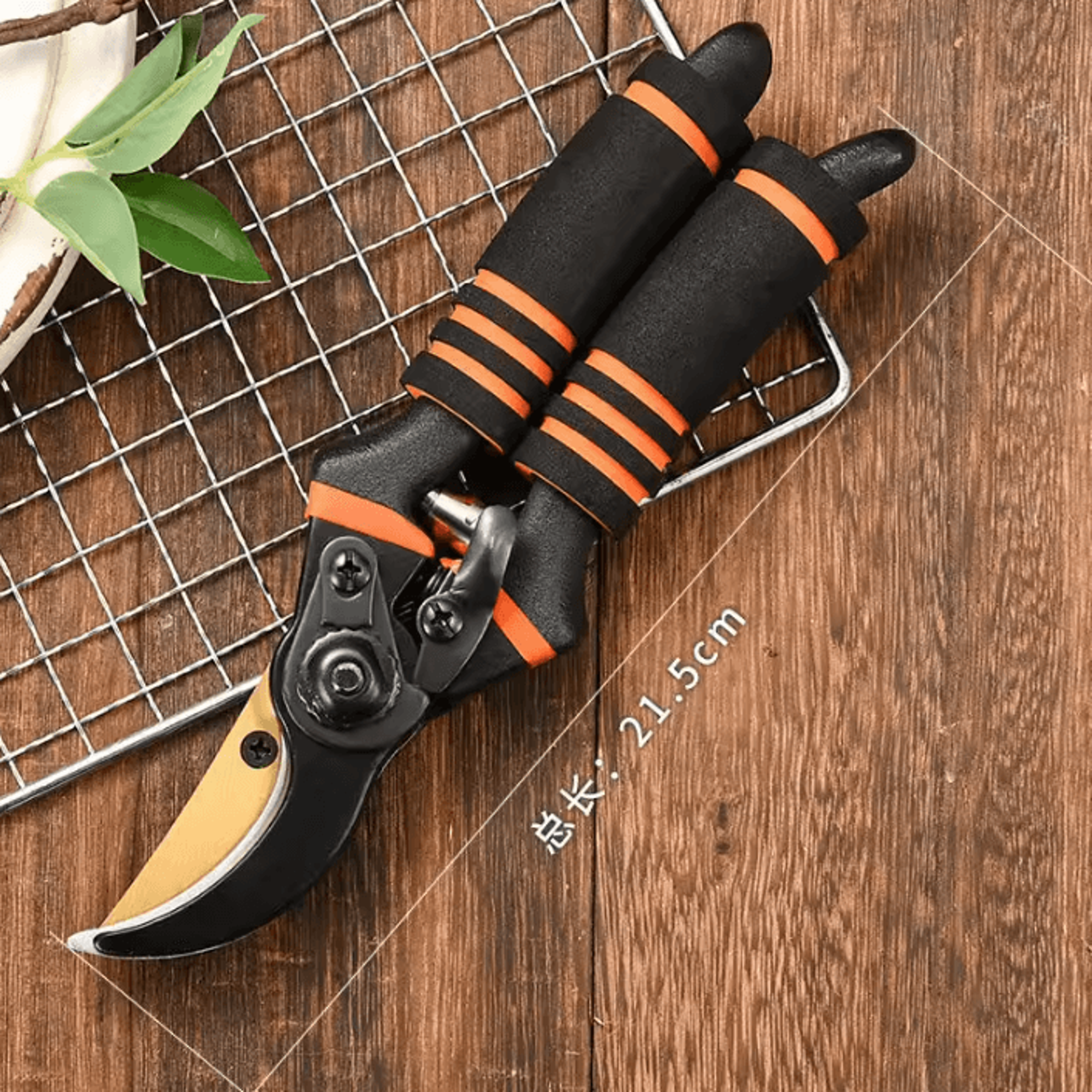 Heavy Duty Pruning Shears LaborSaving Steel Branch Cutter For Gardening 2