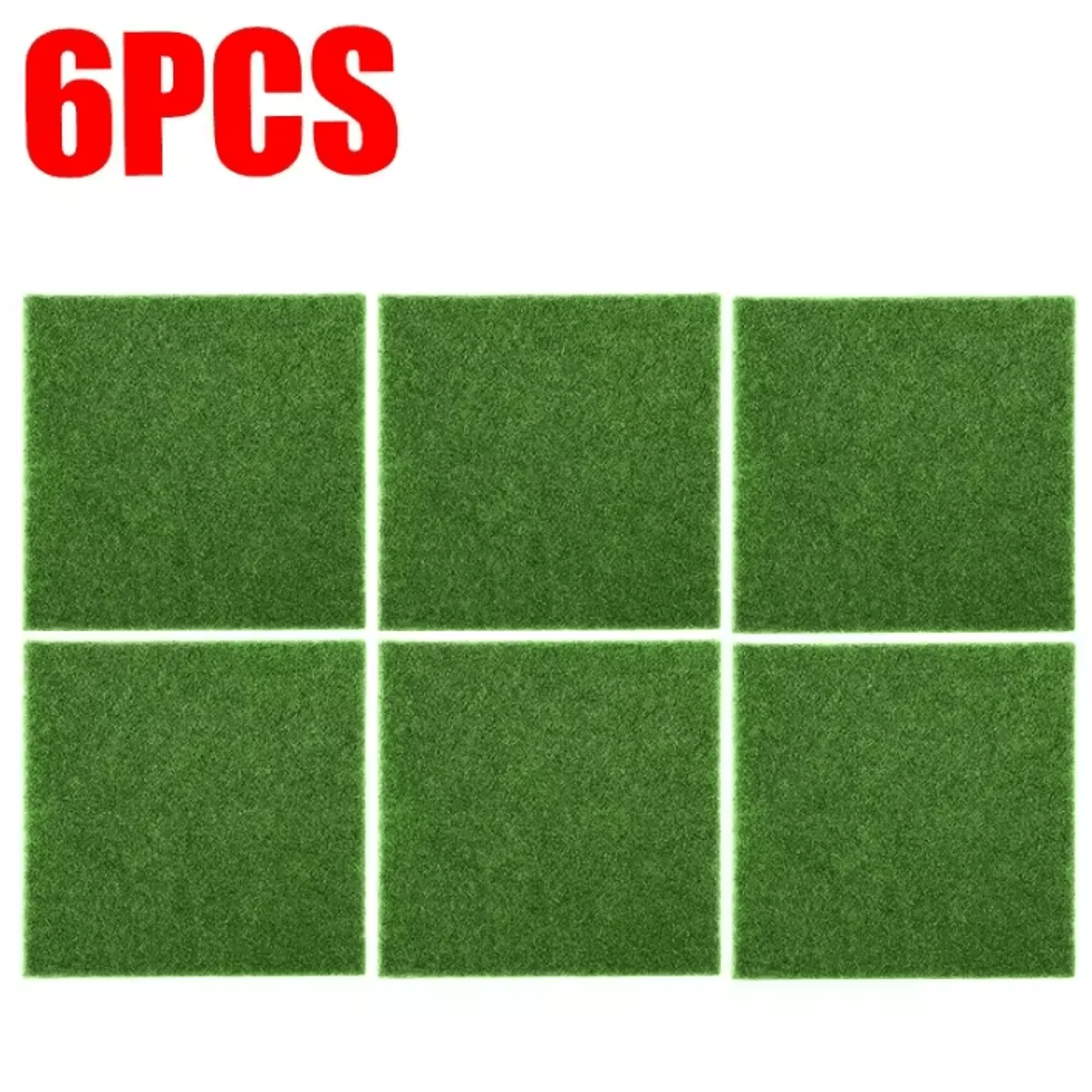Artificial Grass Mat DIY Green Lawn Turf For Home Garden  Decorative Displays 2