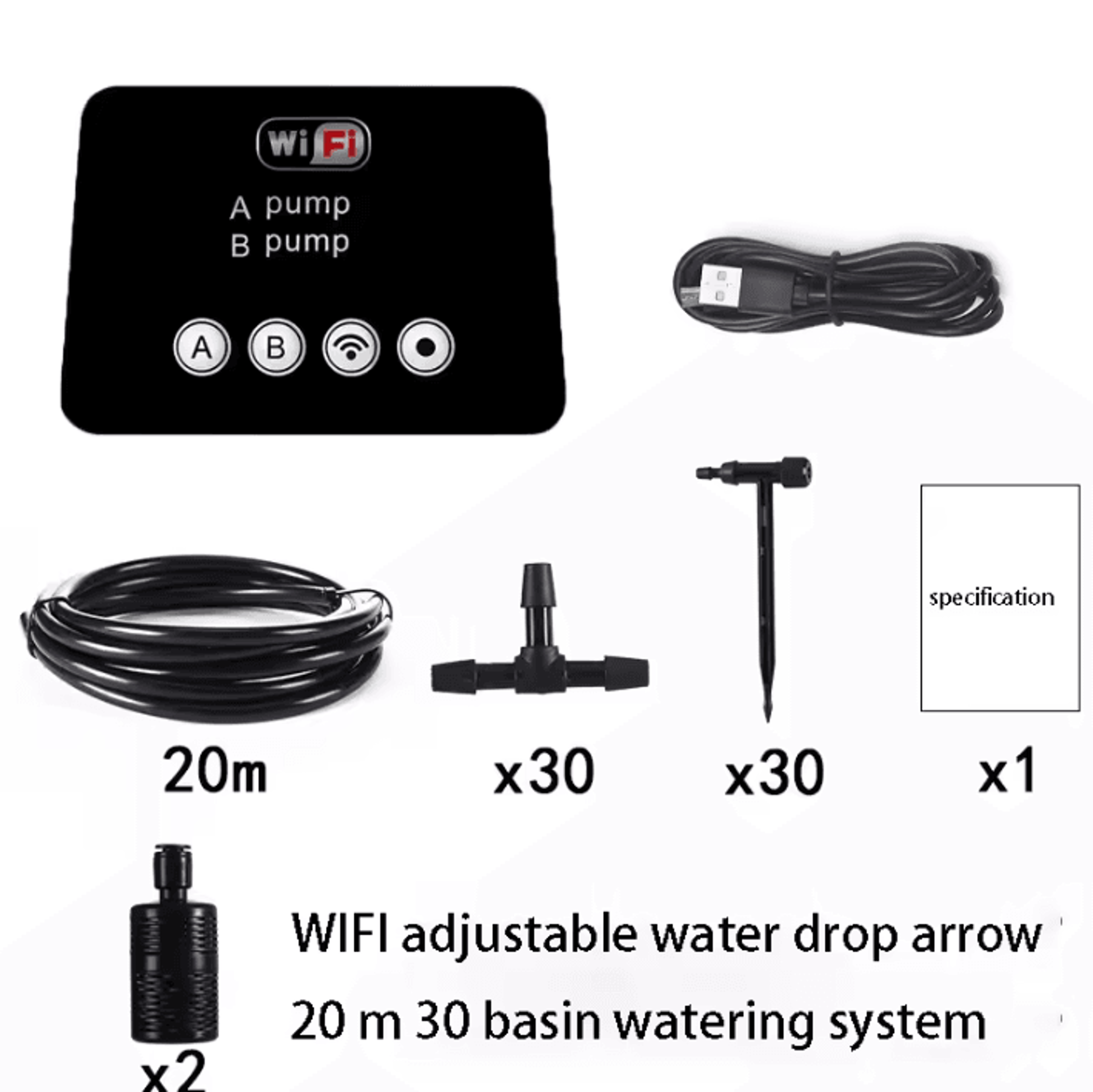 Smart WiFi Automatic Drip Irrigation Controller With Dual Pump 4