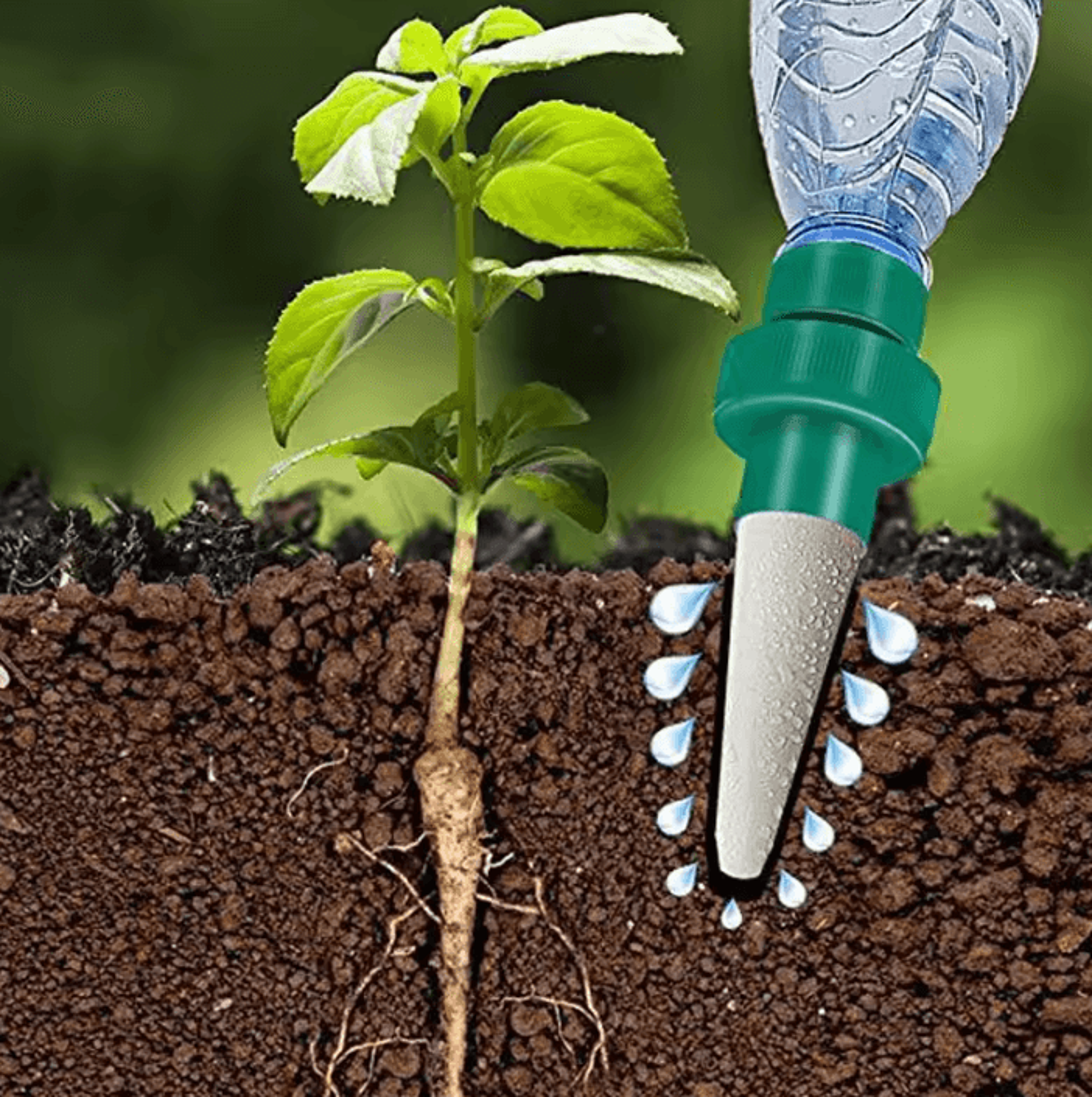 Adjustable Automatic Drip Irrigation System  Self Watering Kit For Garden Flowers  Potted Plants 0