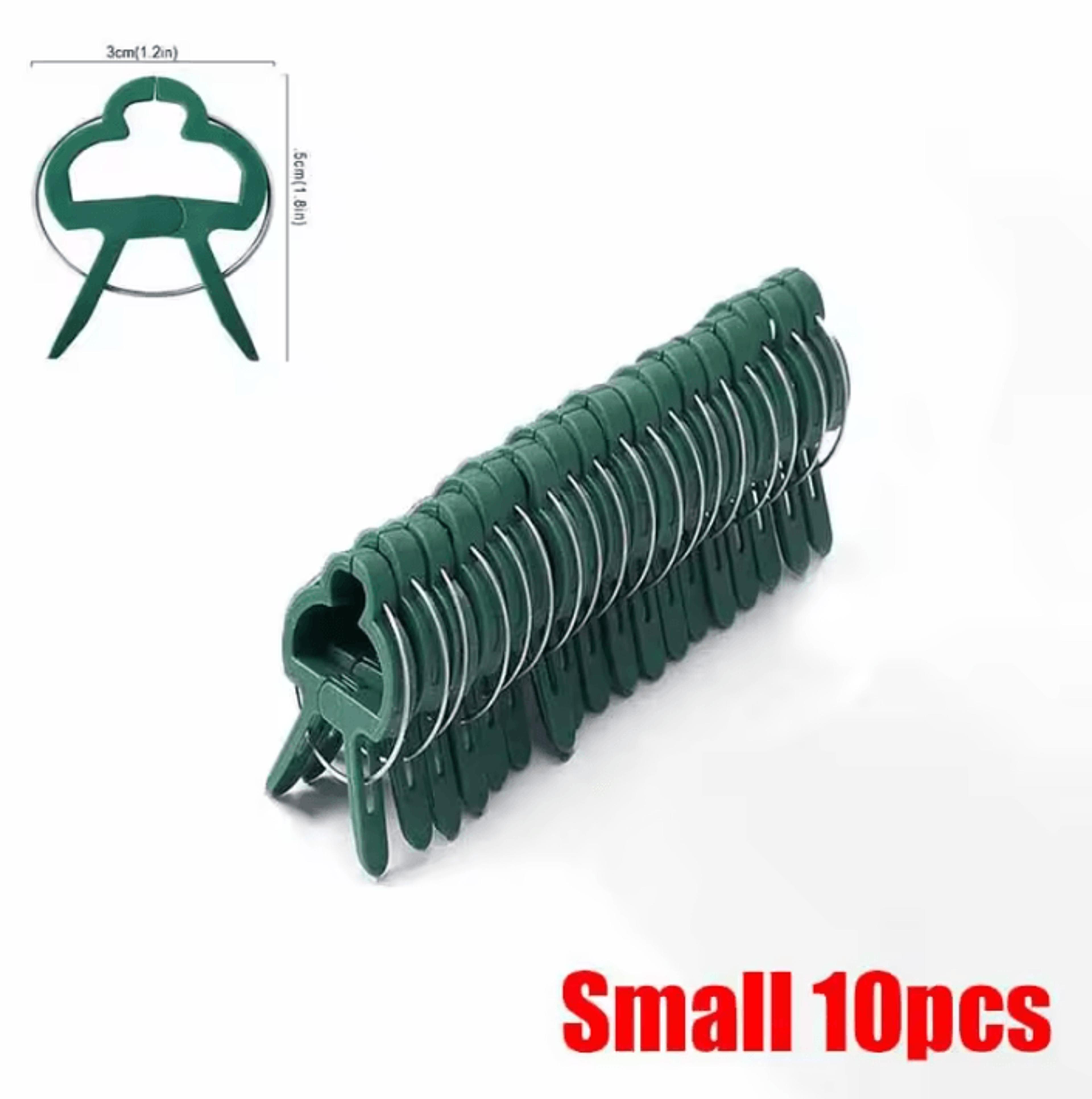 Reusable Plant Support Clips  Garden Stem Fasteners For Tomatoes Vines Flowers  Seedlings 4