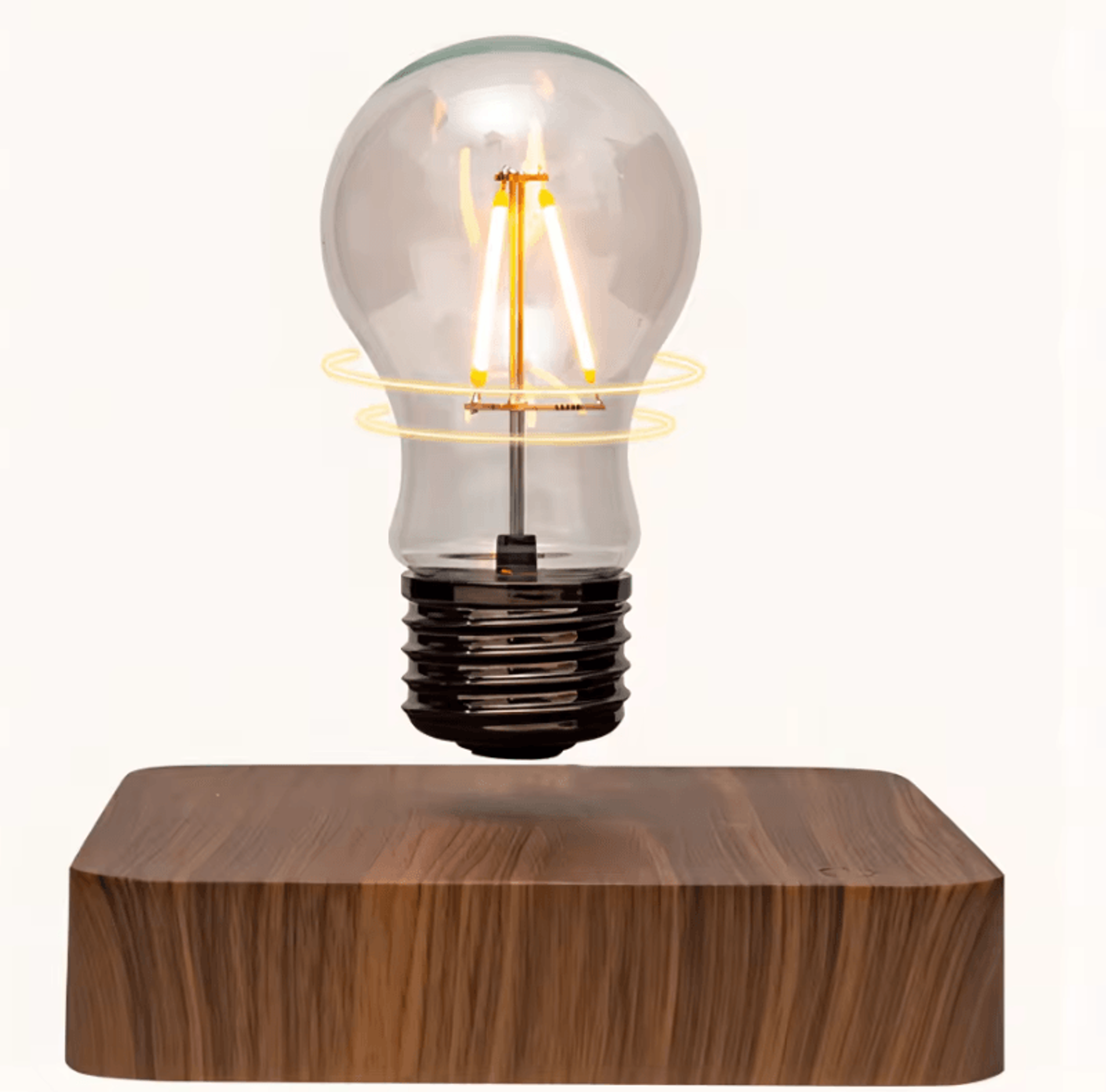 Magnetic Levitating LED Lamp Floating Light Bulb Desk Lamp For Home  Office Decor 4