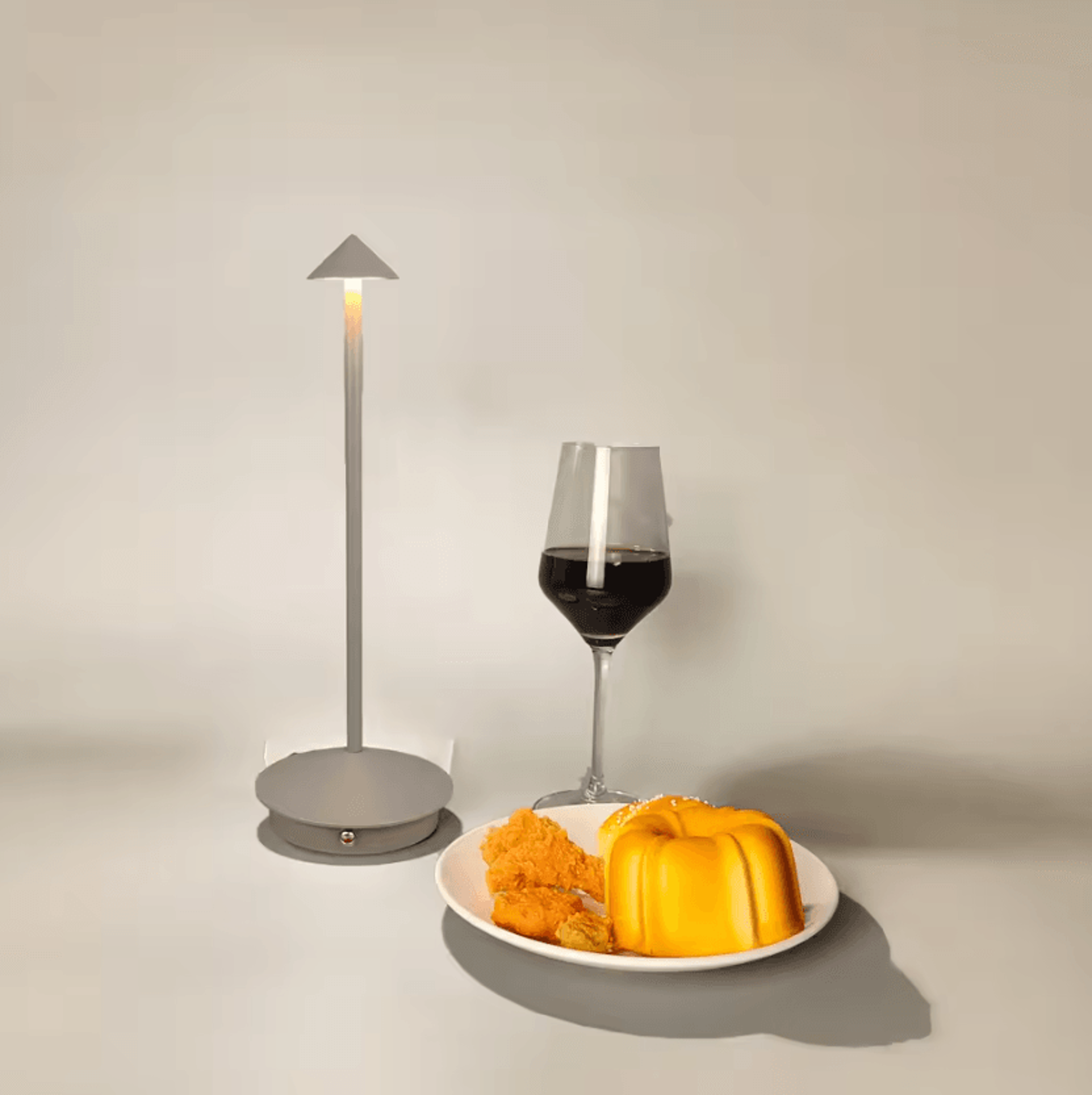 Rechargeable LED Table Lamp With Touch Control For Dining Bedroom  Home Decor 8