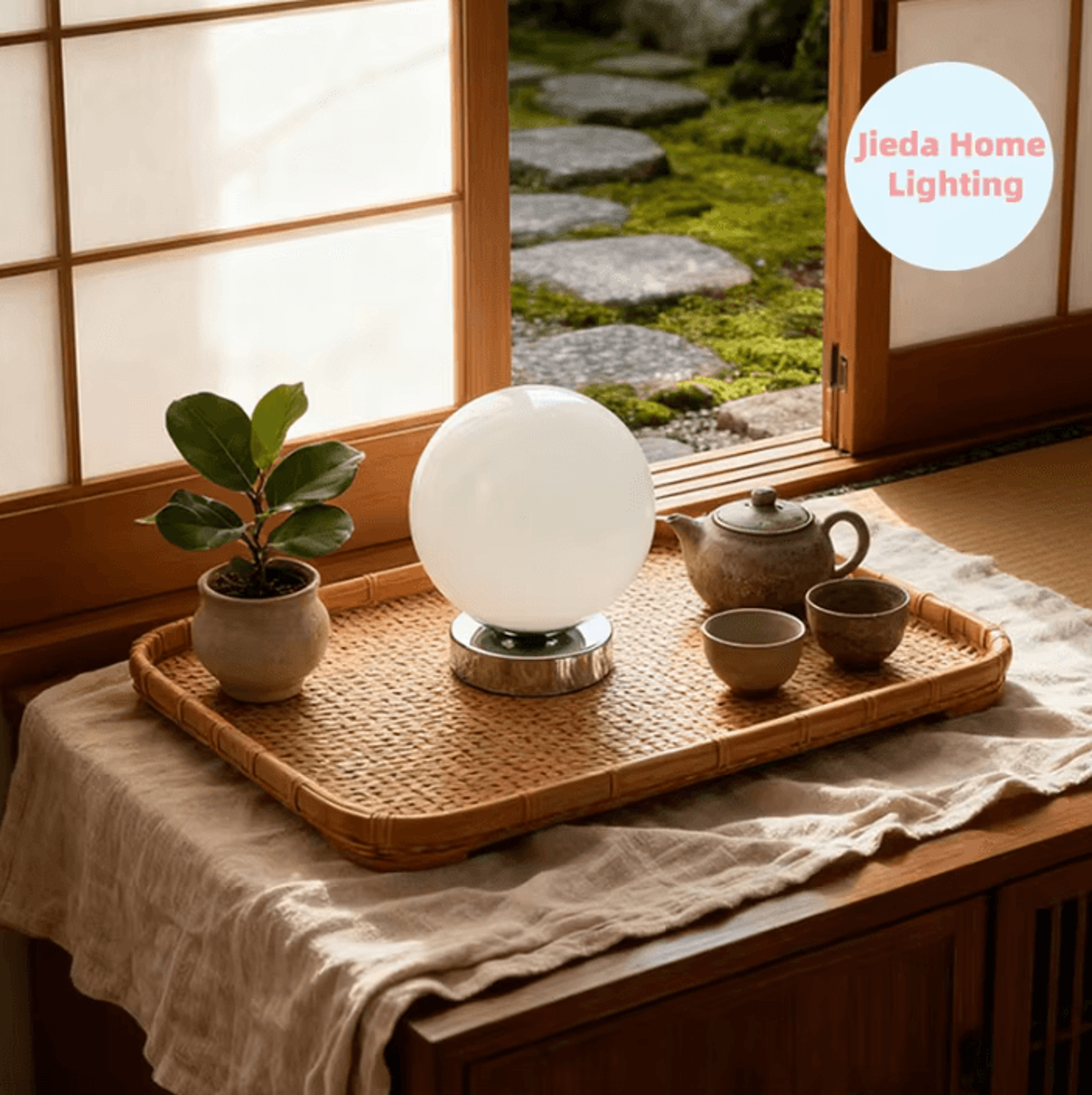 Murano Glass USB Table Lamp With 3 Color Temperatures For Bedroom Bedside  Home Decor 2
