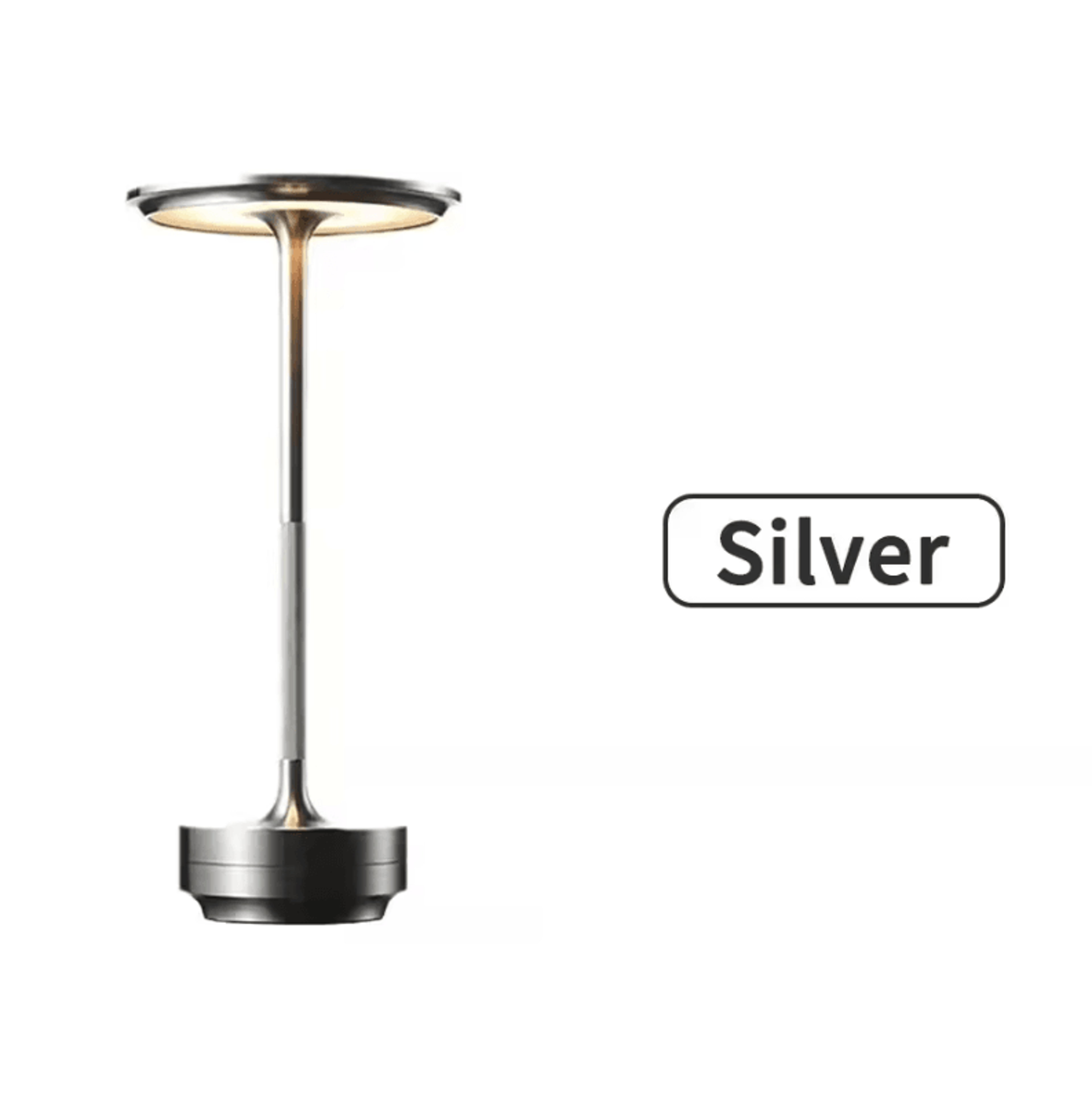 Wireless Rechargeable Touch Table Lamp For Bedroom Desk  Home Decor 5