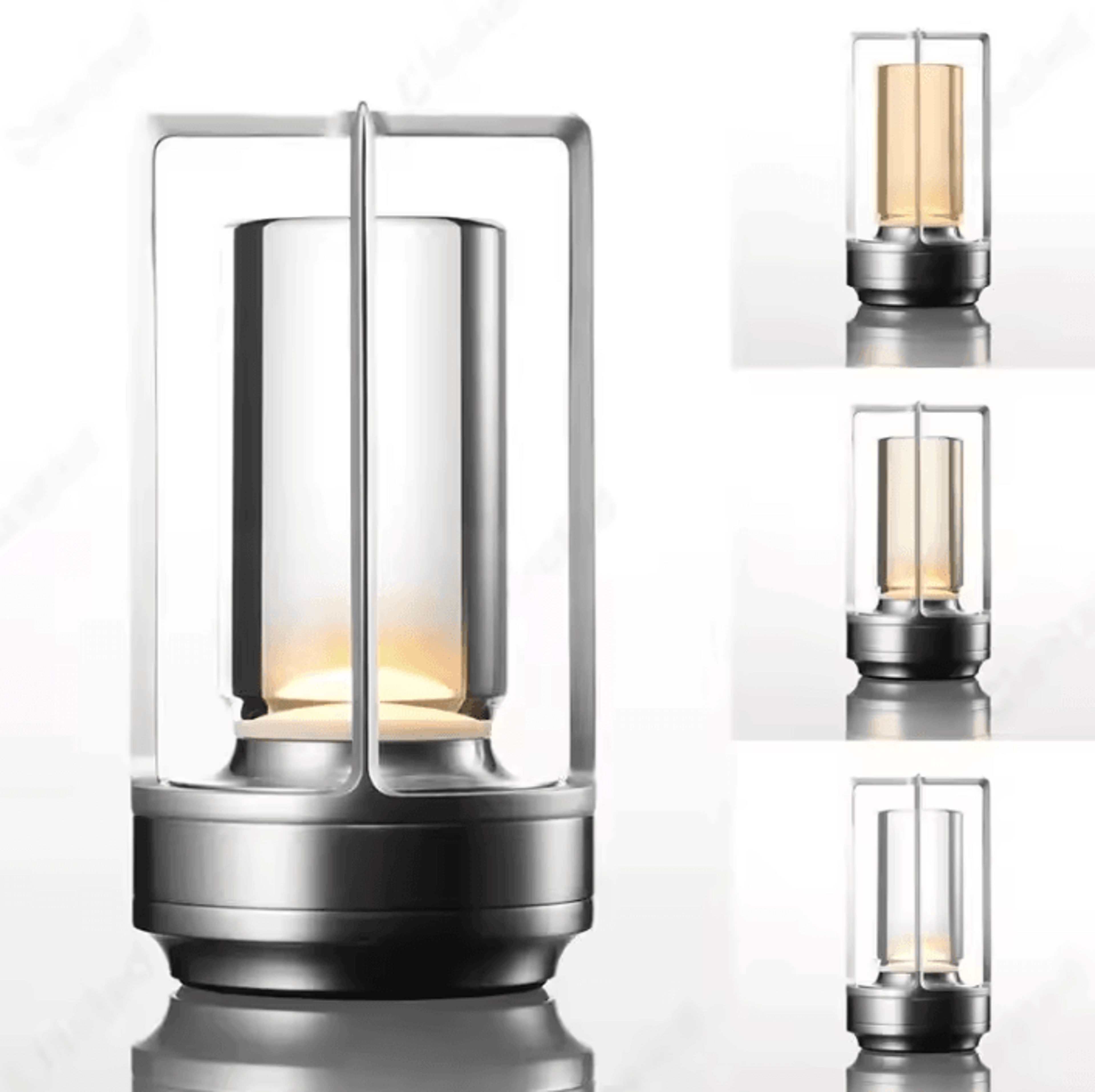 Wireless Rechargeable LED Table Lamp With Touch Sensor For Bedroom Restaurant  Home Decor 10
