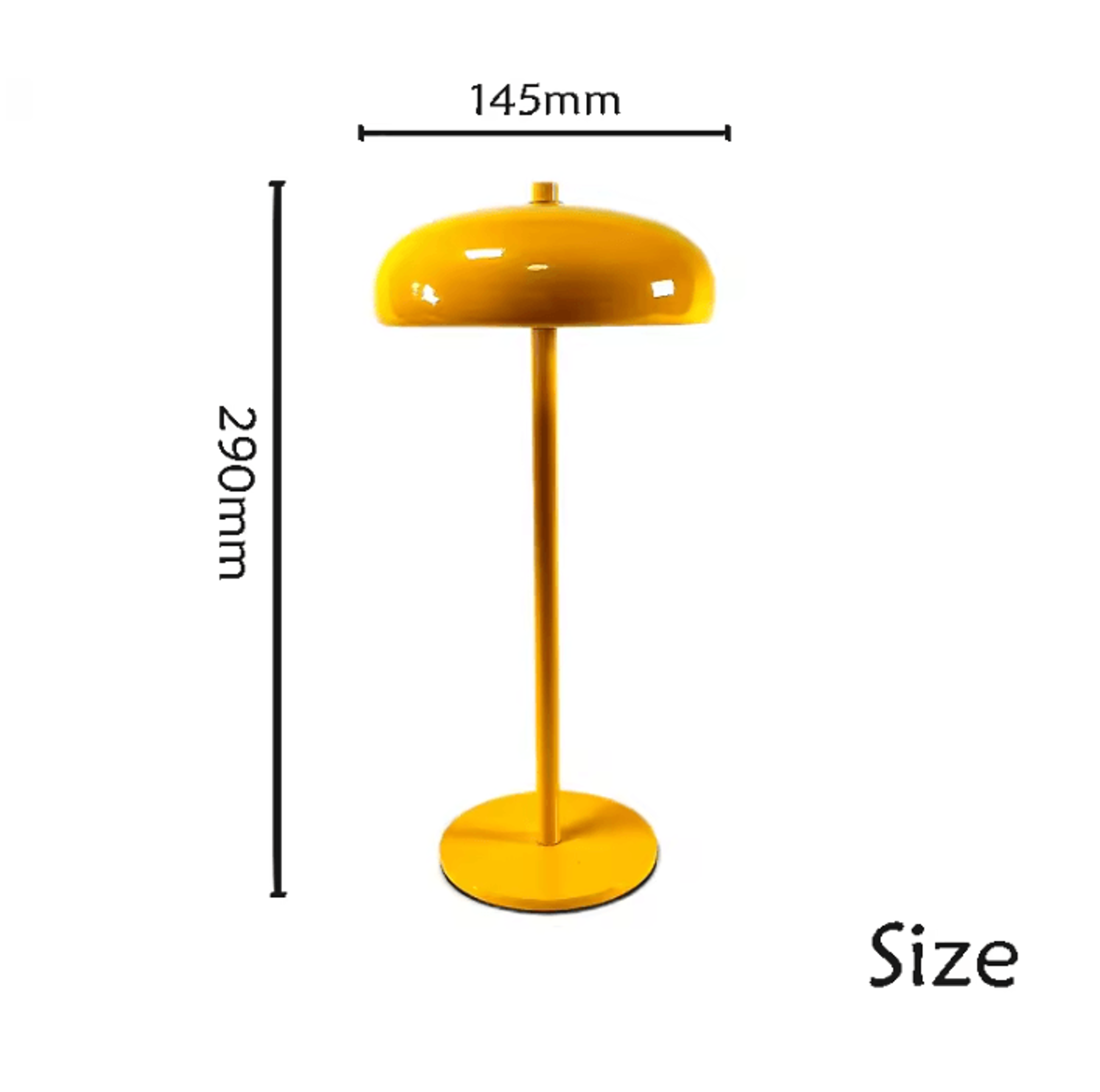 Rechargeable Nordic LED Bedside Touch Lamp For Bedroom Study  Table Decor 4