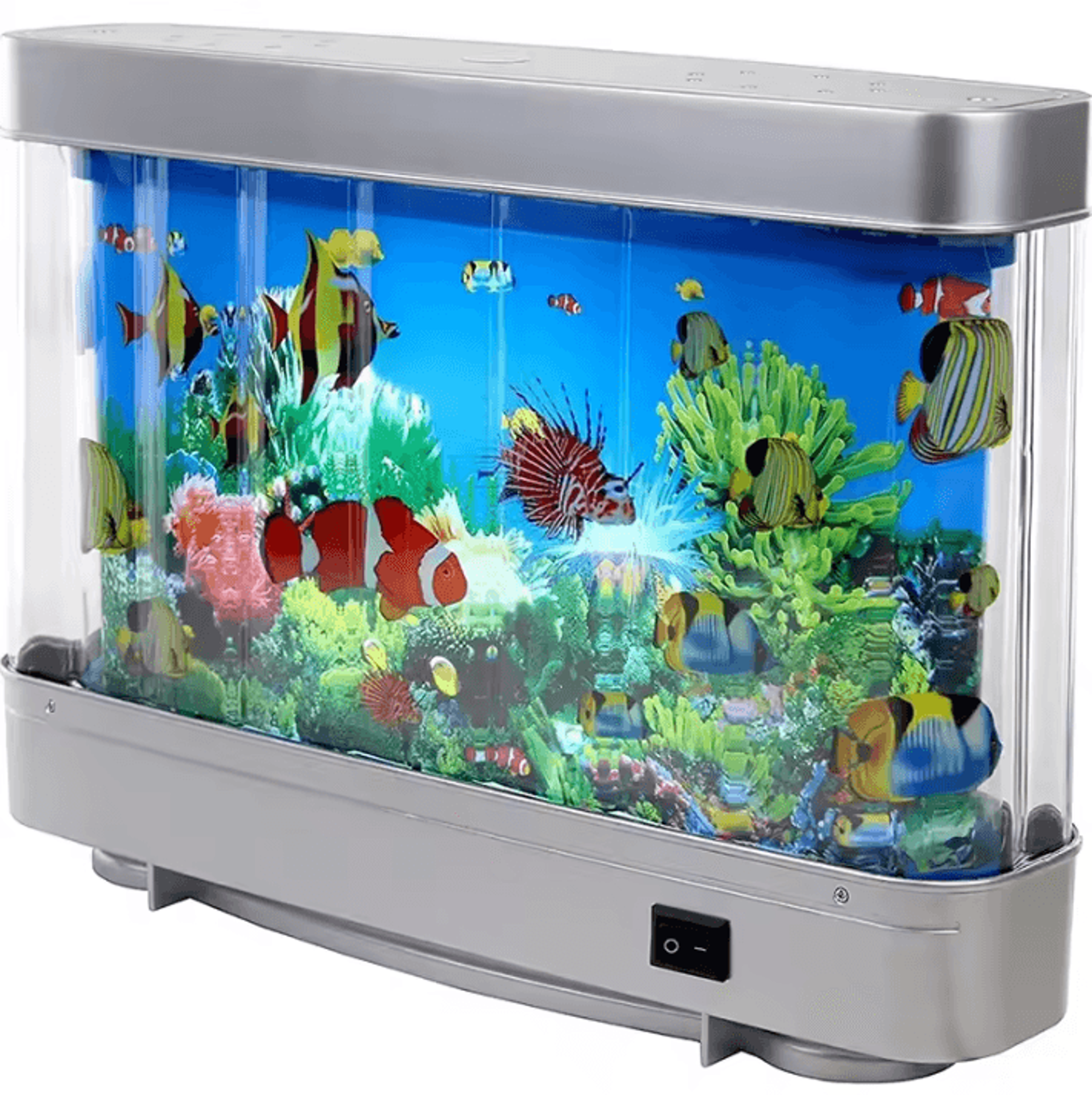 Virtual Tropical Fish Aquarium LED Night Light For Kids Bedroom  Home Decor 4