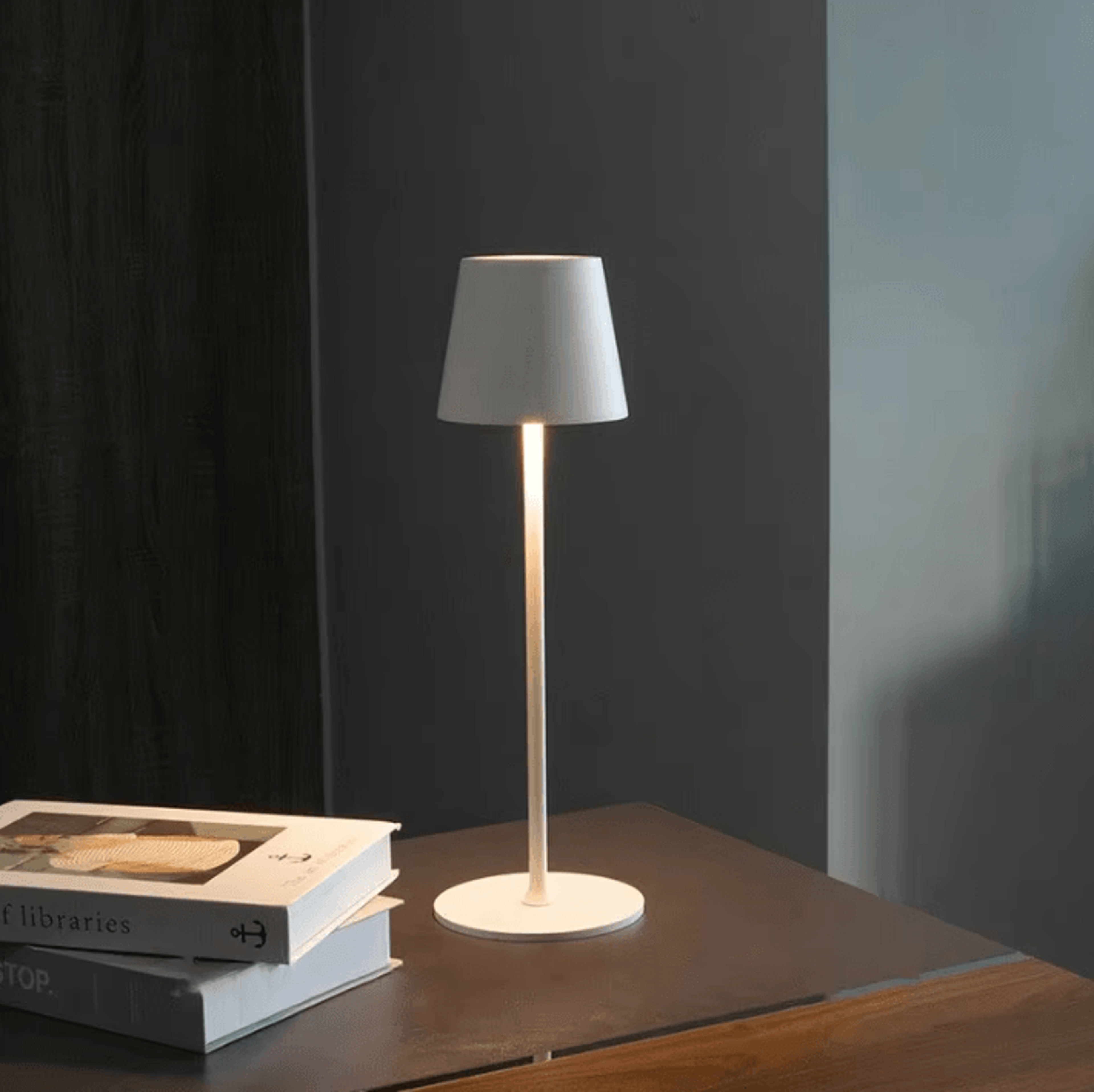 Retro LED Table Lamp With Touch Control  3 Color Modes For Bedroom  Home Decor 1