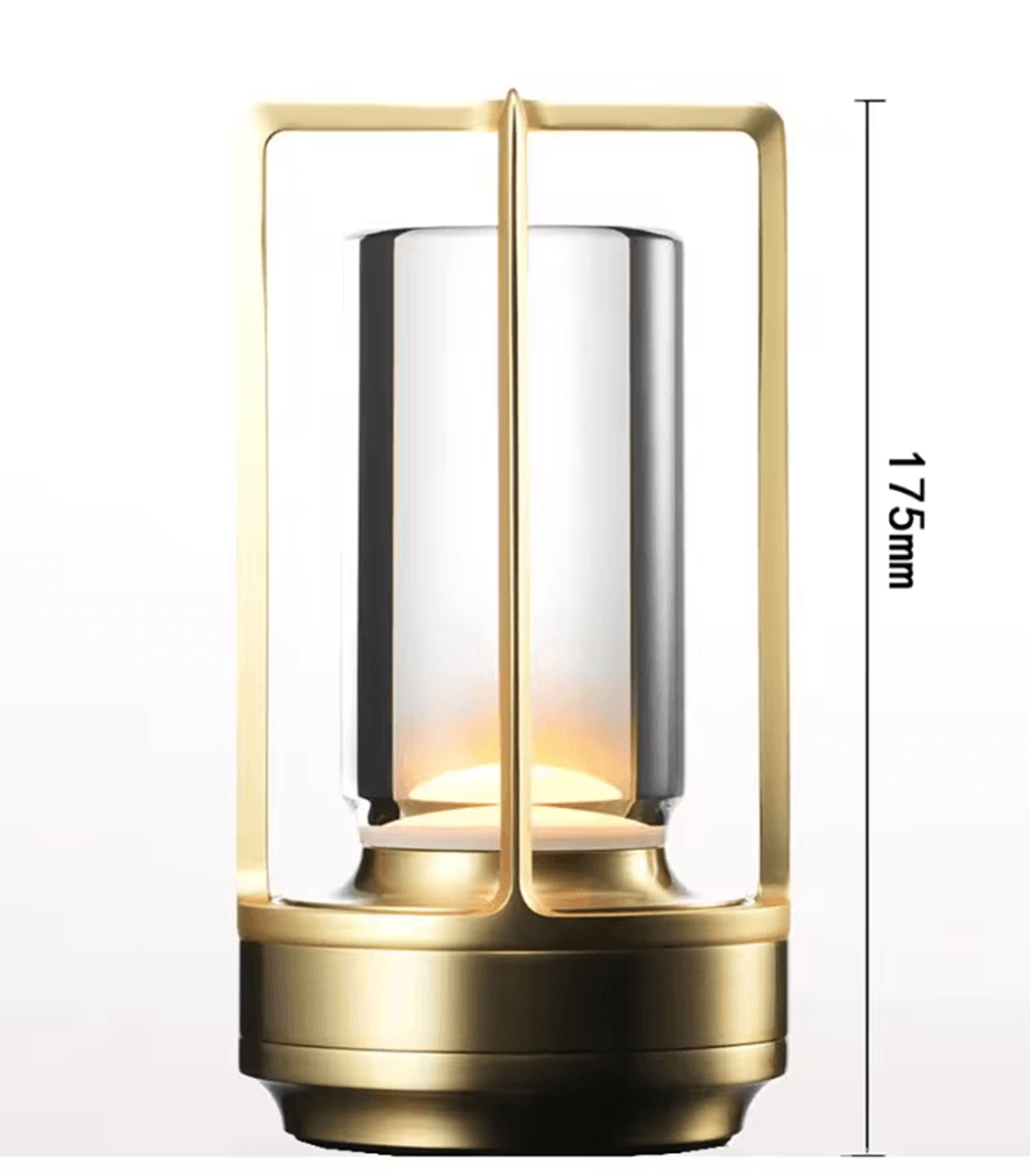 Rechargeable Crystal LED Table Lamp With Touch Control For Bedroom  Home Decor 4