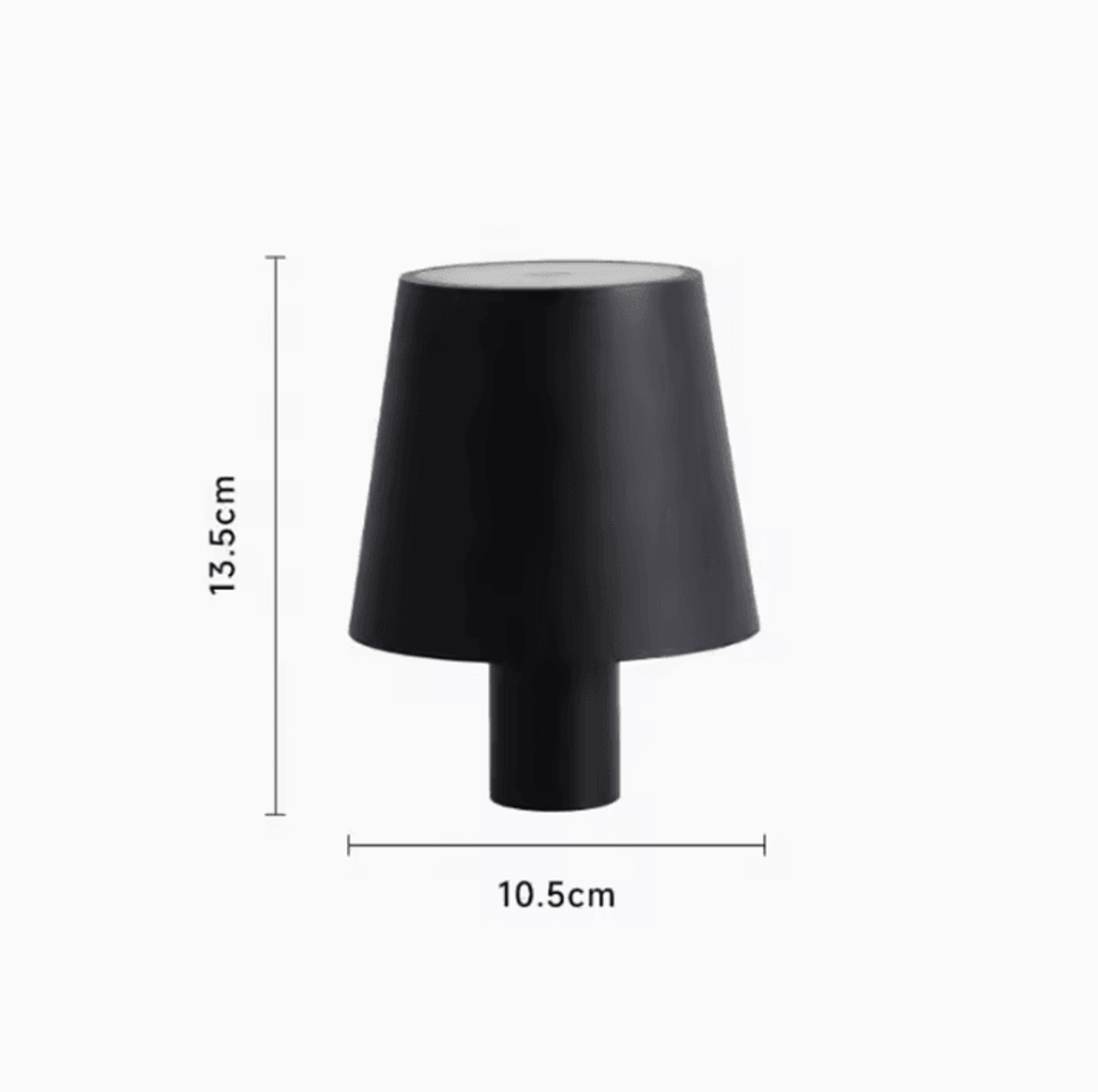 Wireless Bottle LED Table Lamp With Touch Control 3 Color Modes  Stepless Dimming 9