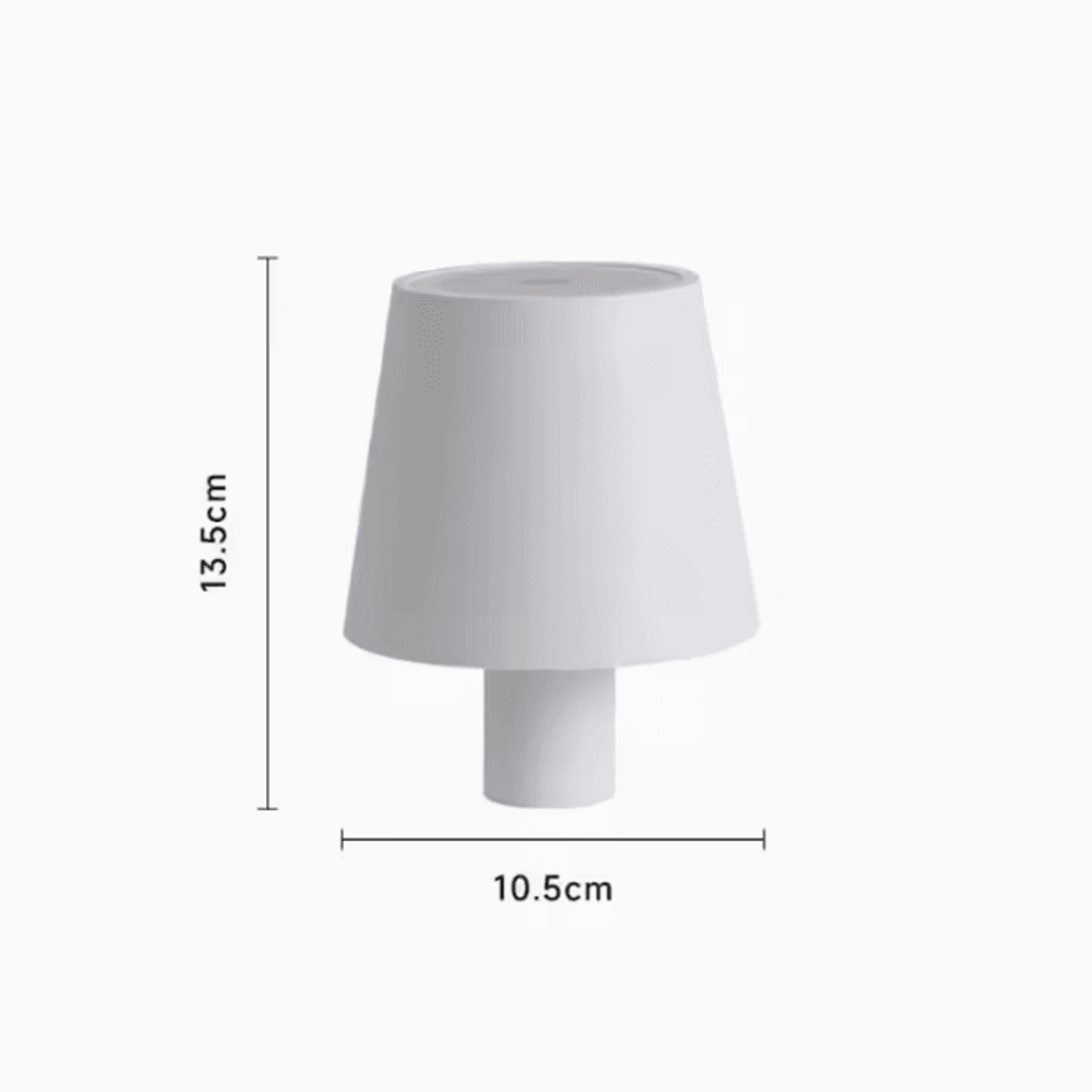 Wireless Bottle LED Table Lamp With Touch Control 3 Color Modes  Stepless Dimming 7