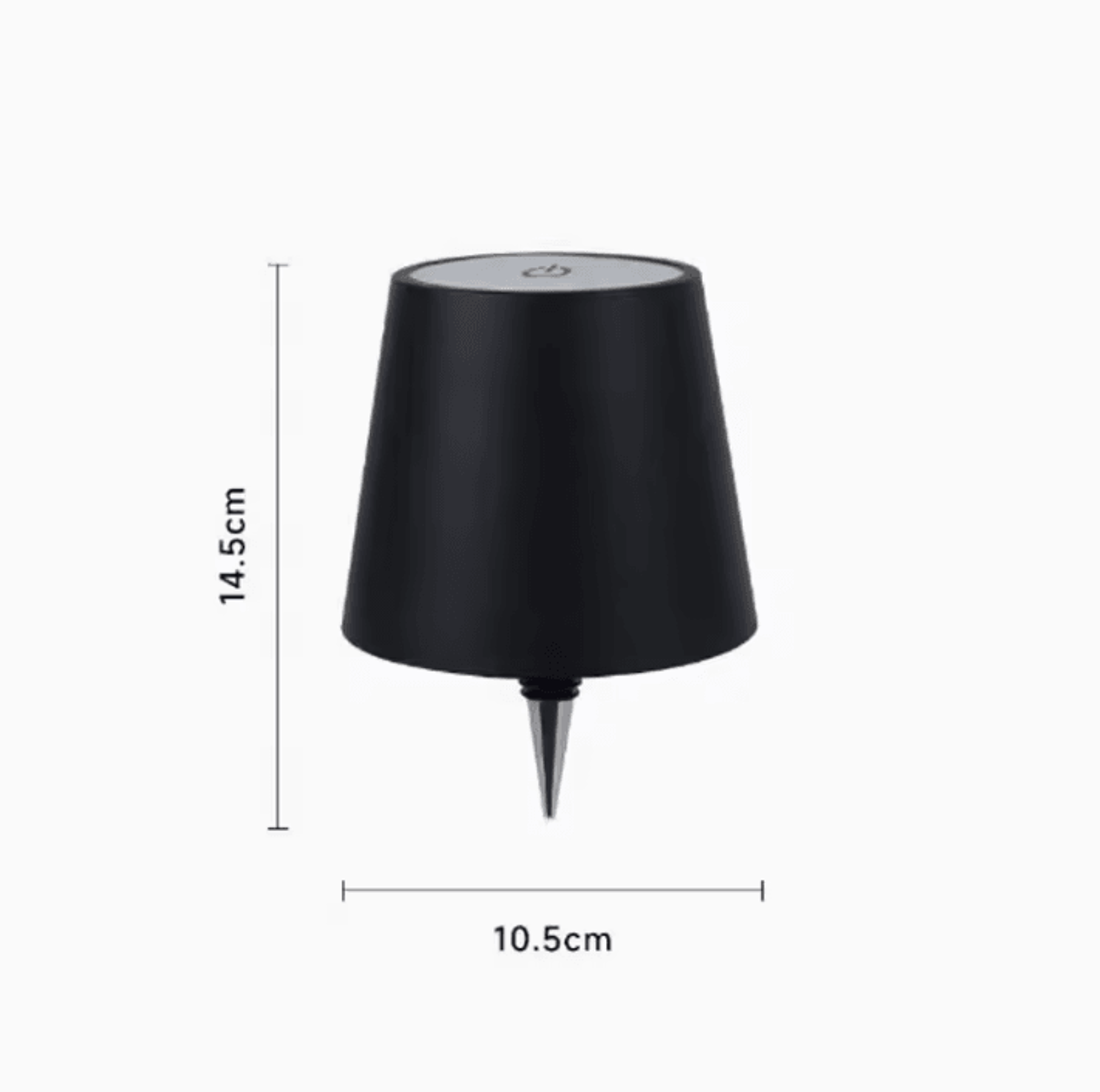 Wireless Bottle LED Table Lamp With Touch Control 3 Color Modes  Stepless Dimming 8