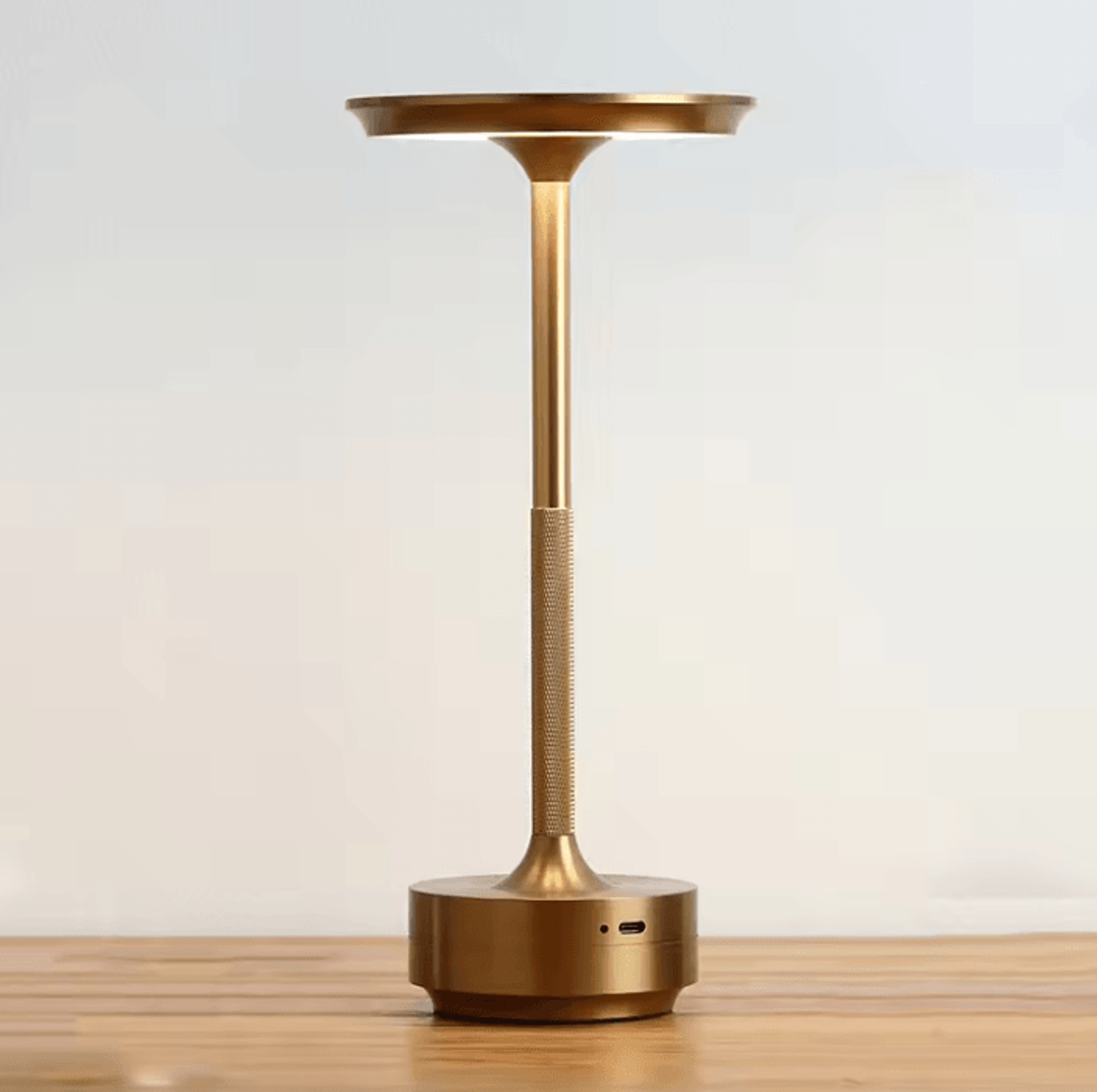 Rechargeable Aluminum LED Table Lamp With Touch Control  Stepless Dimming 9